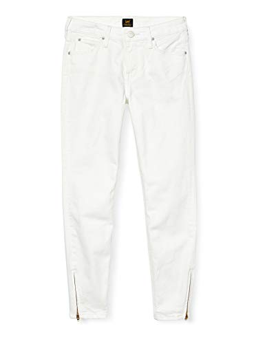 Lee Scarlett Cropped jean femme blanc Rinse 27W/35L