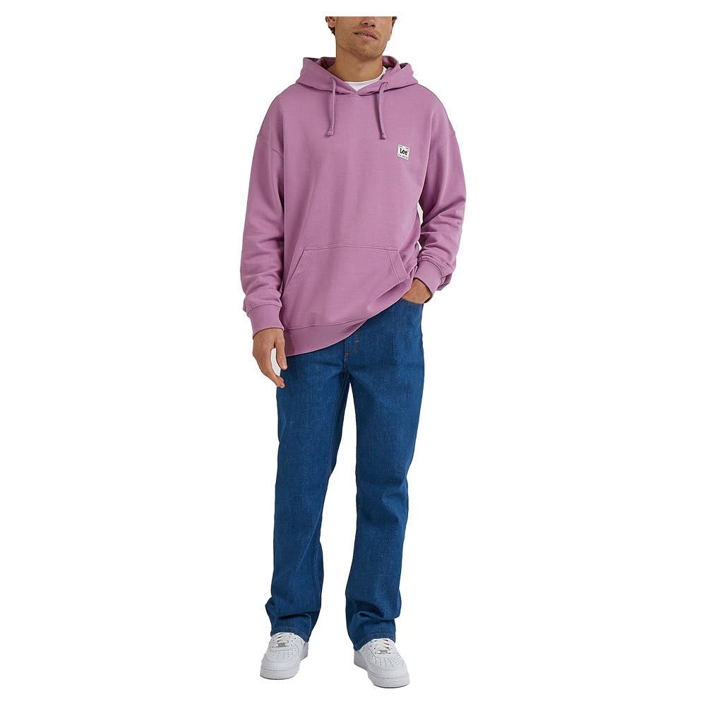 Lee Core Loose sweat capuche homme pansy molleton