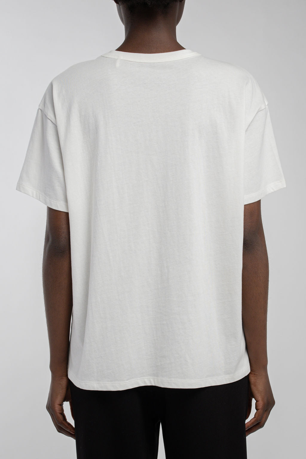 Teddy Smith T-Leya MC t-shirt oversize blanc femme