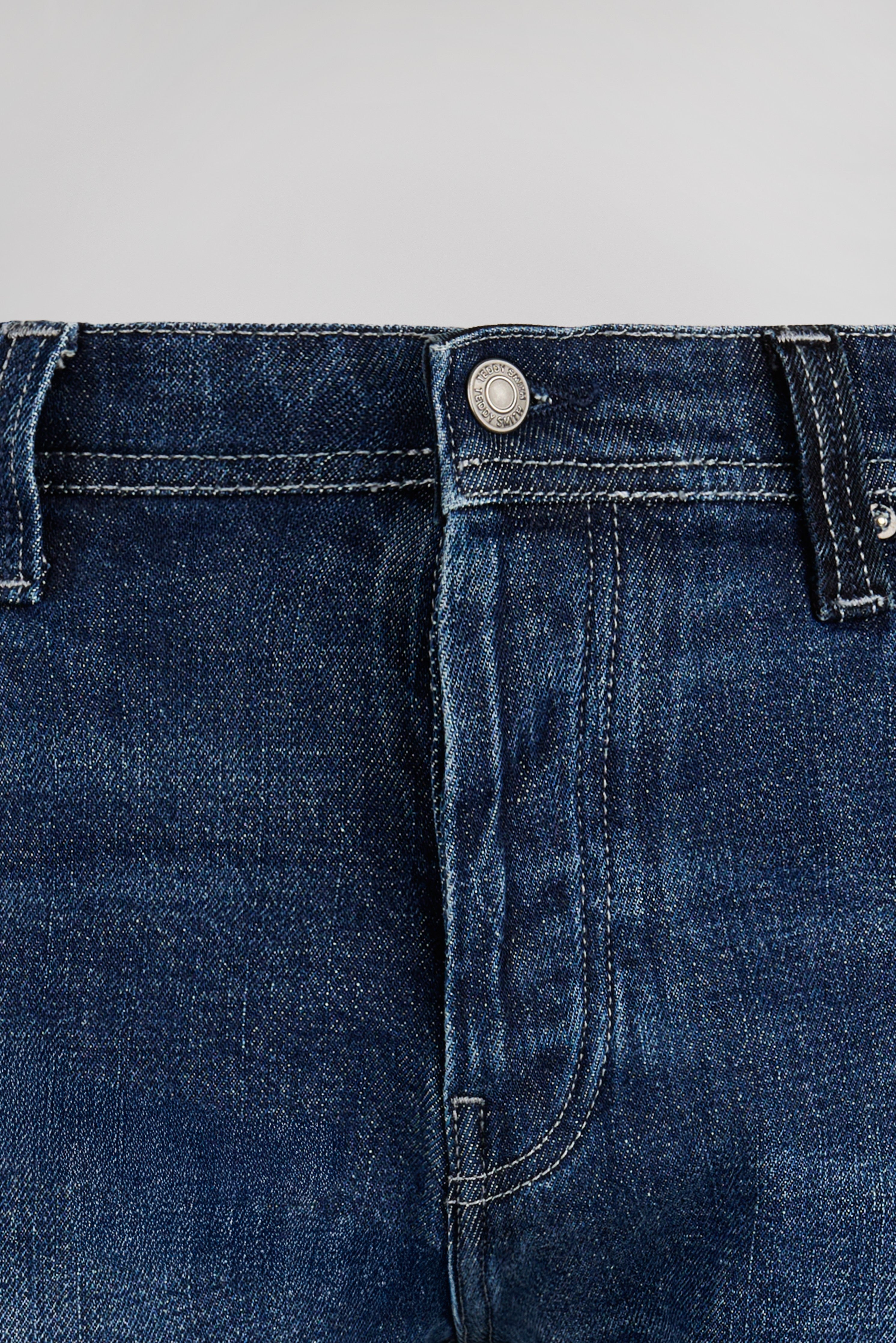 Teddy Smith Rope Reg L32 Old New jean droit coton