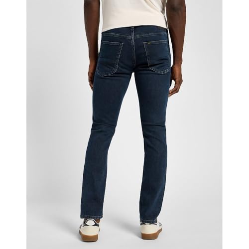 Lee Luke jean homme slim foncé toile denim