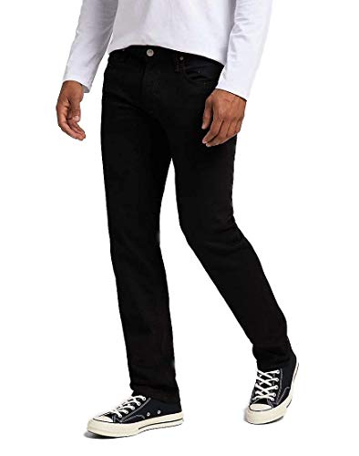 Lee Daren Clean Black jean homme noir coupe droite