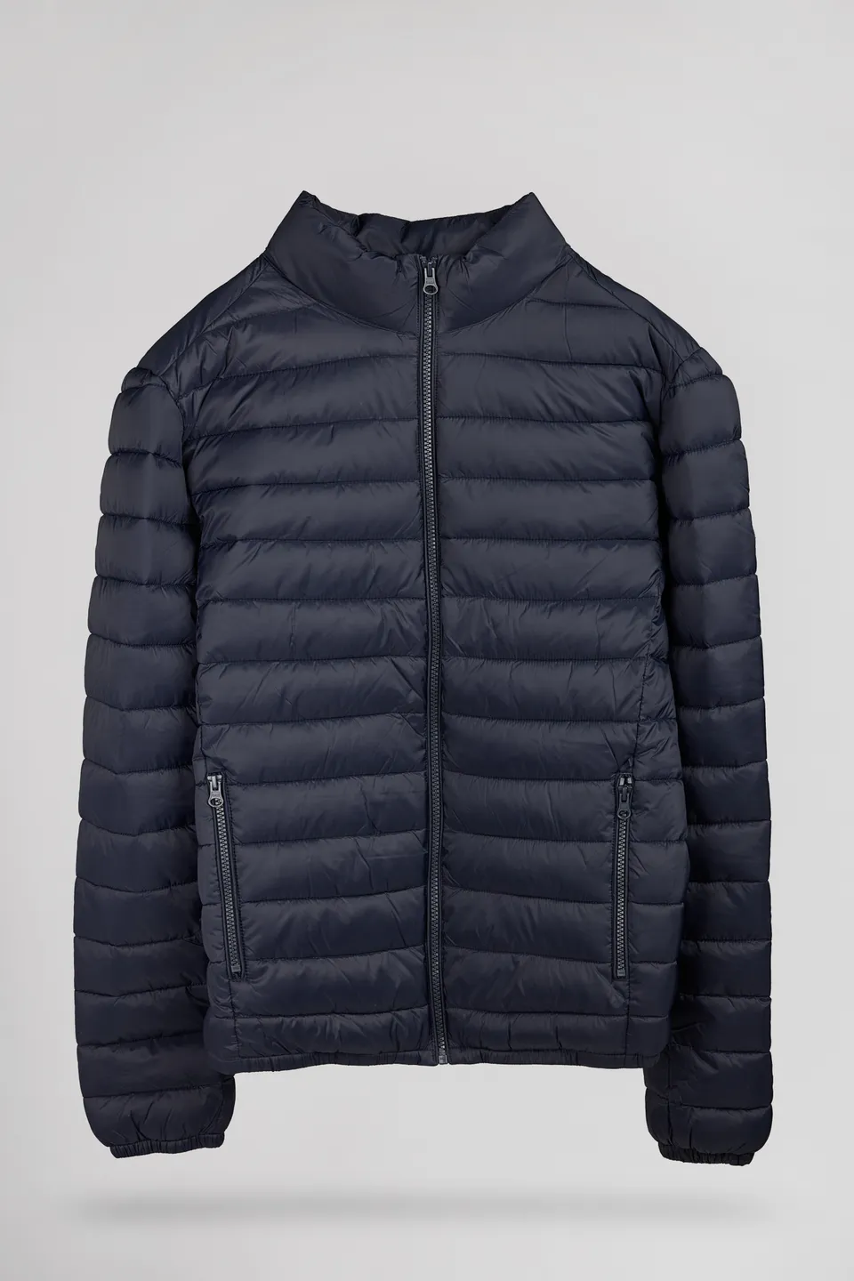 Teddy Smith Blight doudoune légère total navy capuche homme