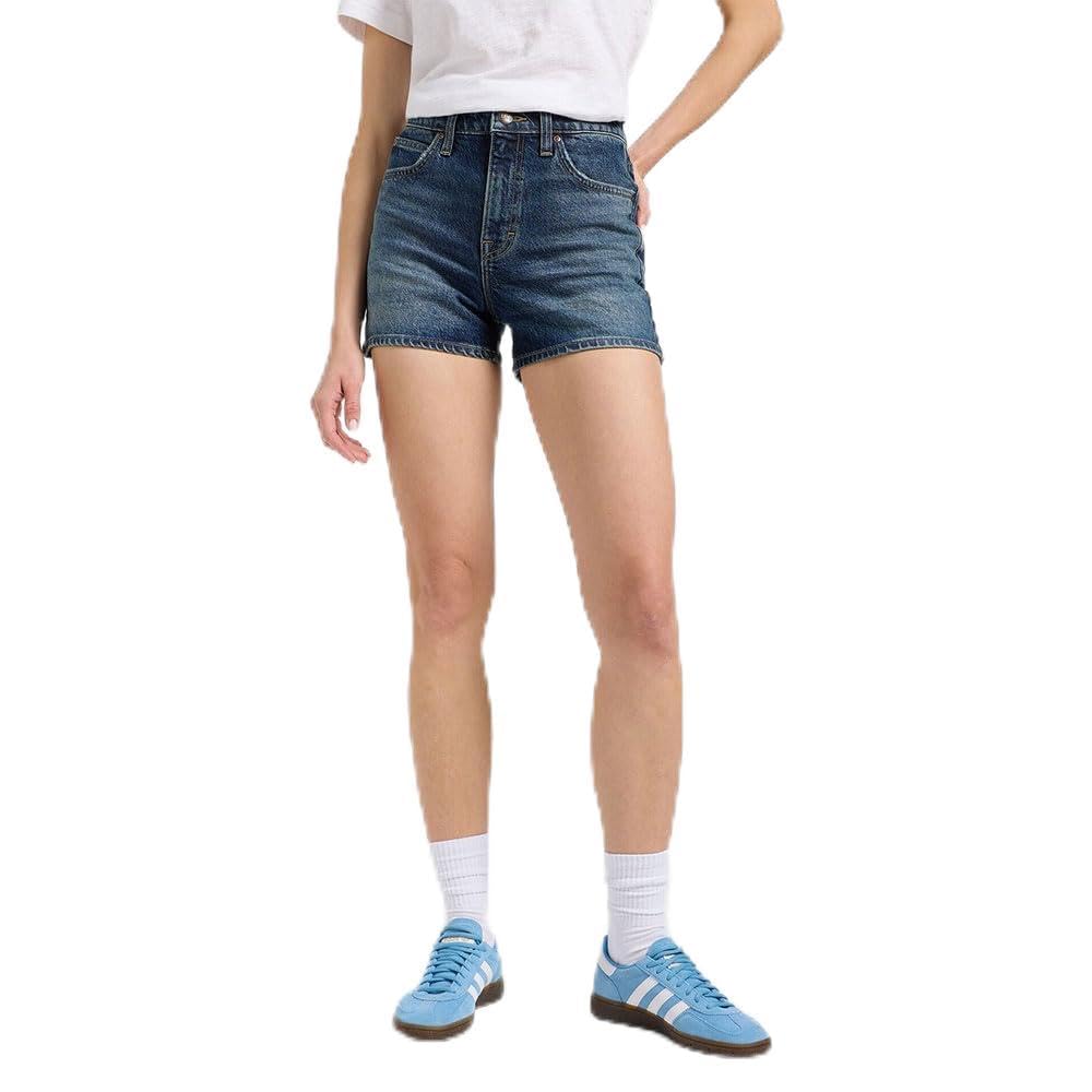 Lee Carol short femme Light Lennox denim