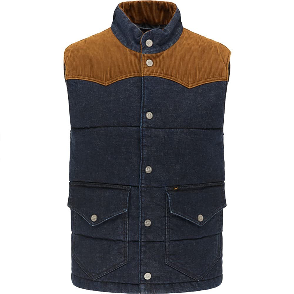 Lee Veste Rembourrée veste jean homme matelassée