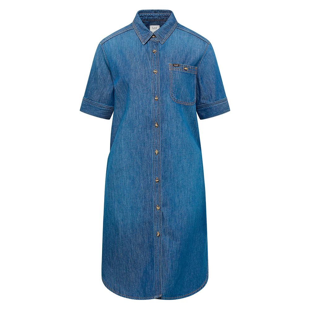 Lee All Purpose A Line Dress robe Fast Talk denim