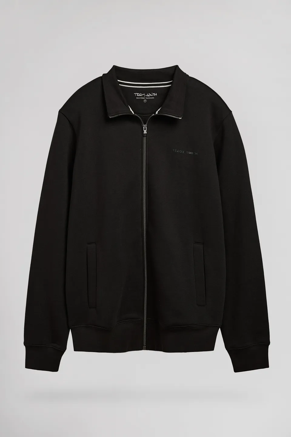 Teddy Smith G-Narkus Zip gilet sweat noir coton