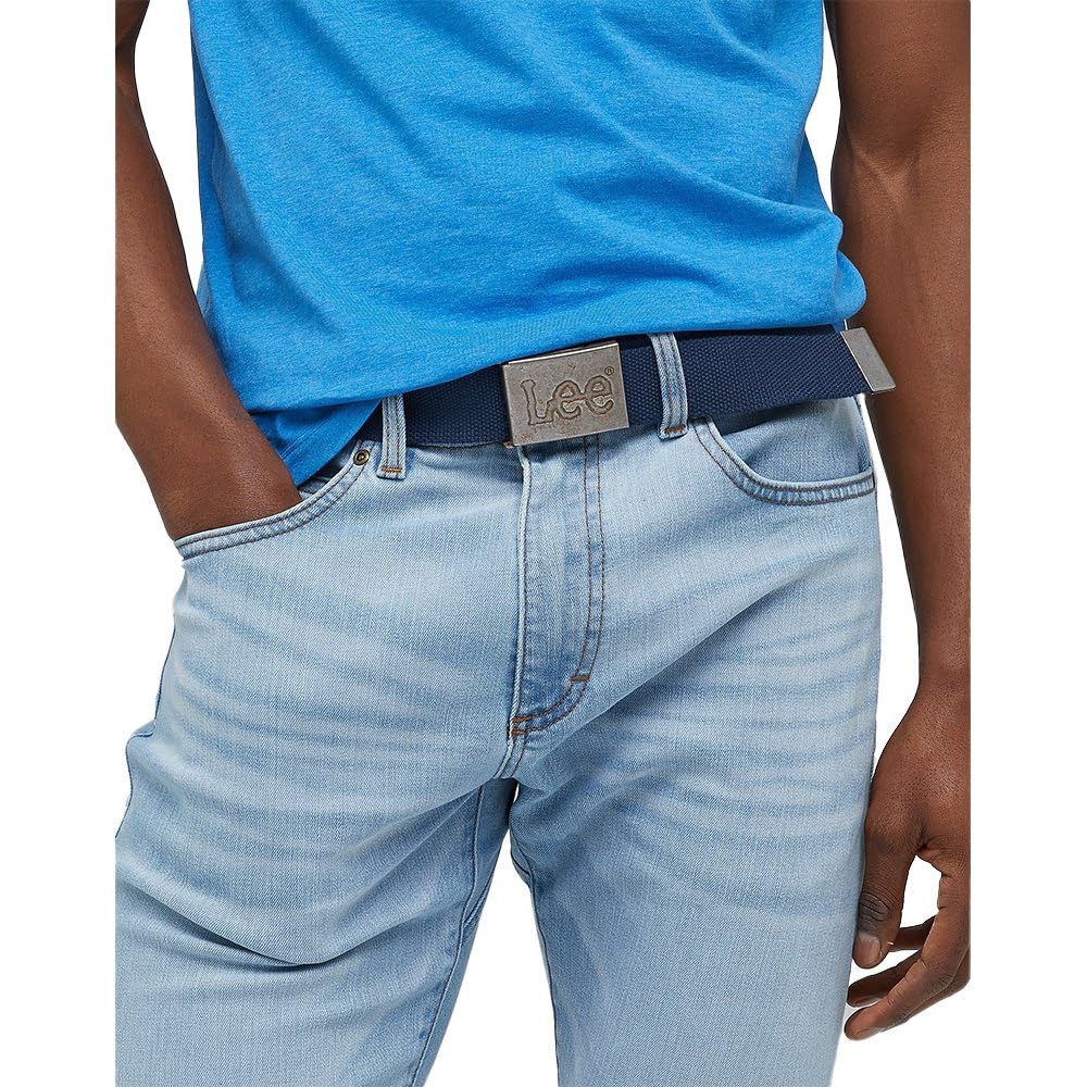 Lee Ceinture Toile Homme Noir 95 cm Élastique