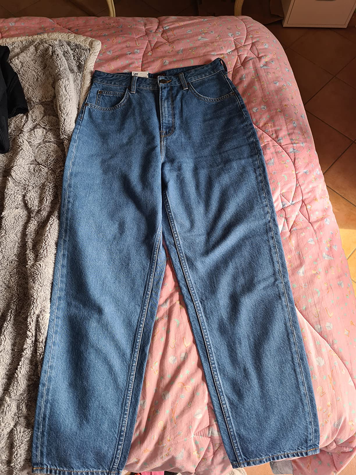Lee Stella Tapered jean worn iris fuselé