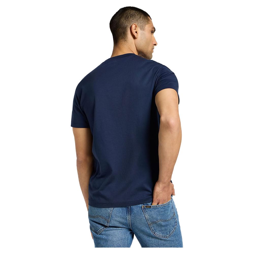Lee SS Relaxed Tee t-shirt homme XL indigo décontracté