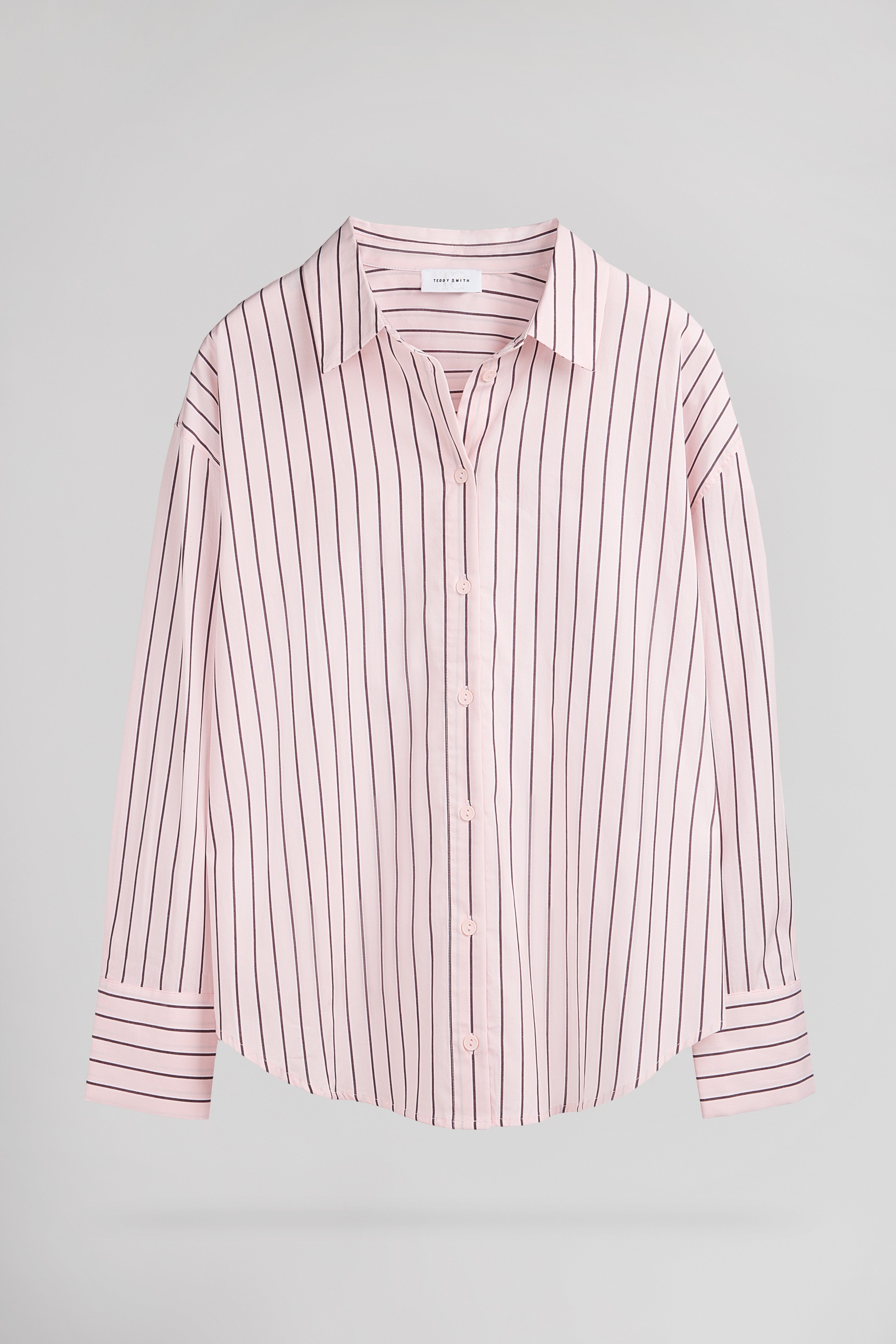 Teddy Smith C-Charlina chemise sweet rose rayures