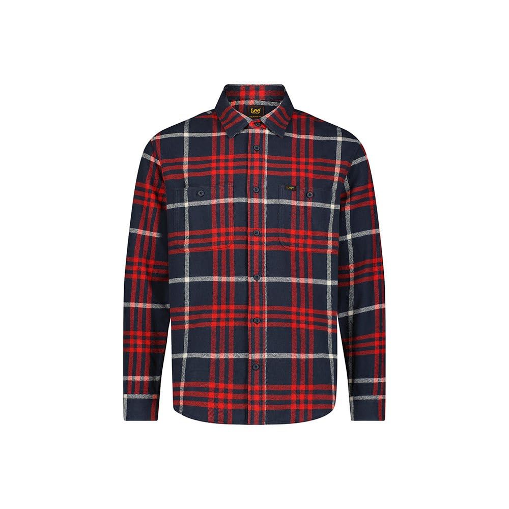 Lee Worker Shirt 2.0 chemise homme gris granit S