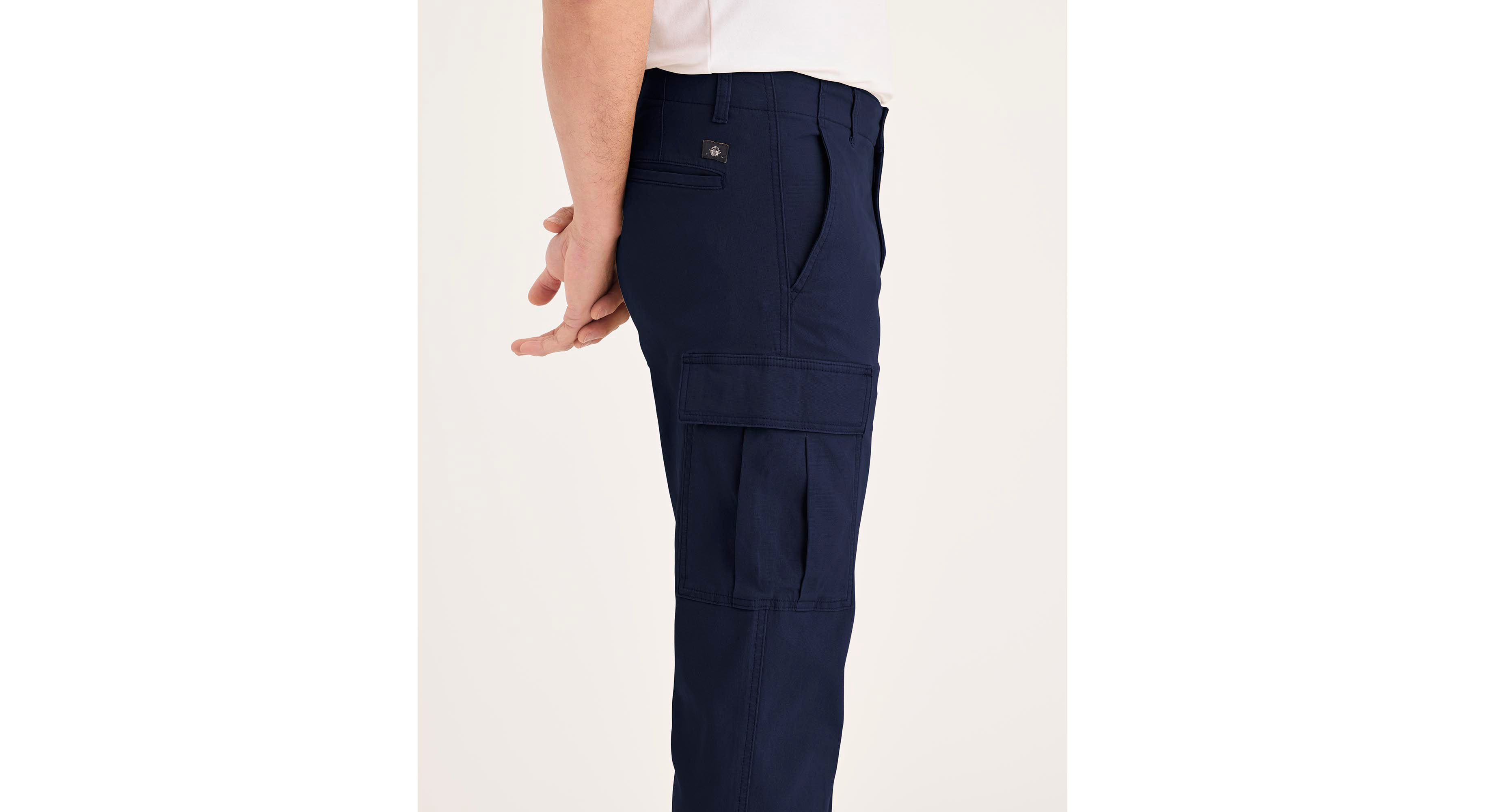 Dockers Utility Cargo pantalon droit bleu marine