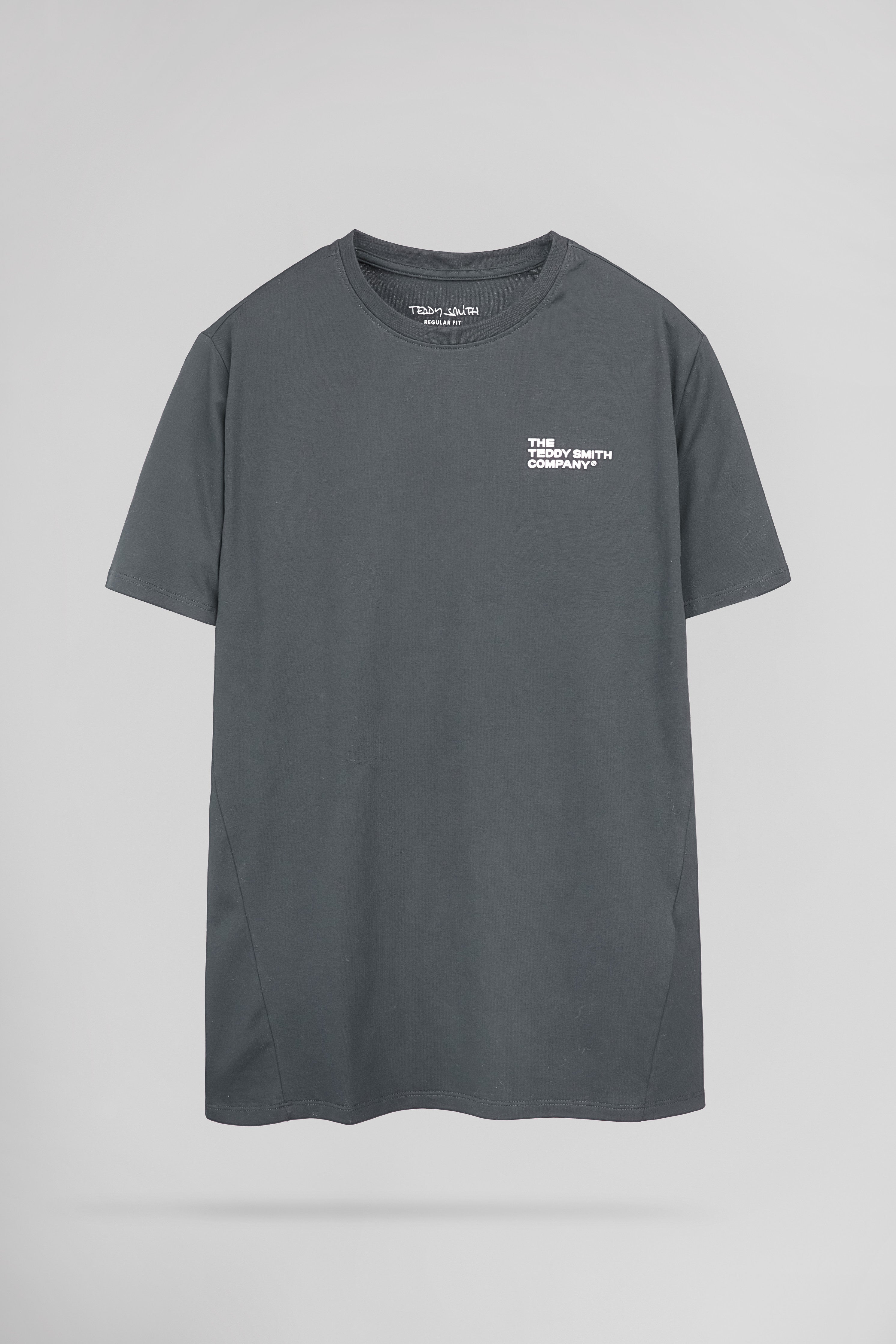 Teddy Smith T-Company t-shirt gris météore stretch