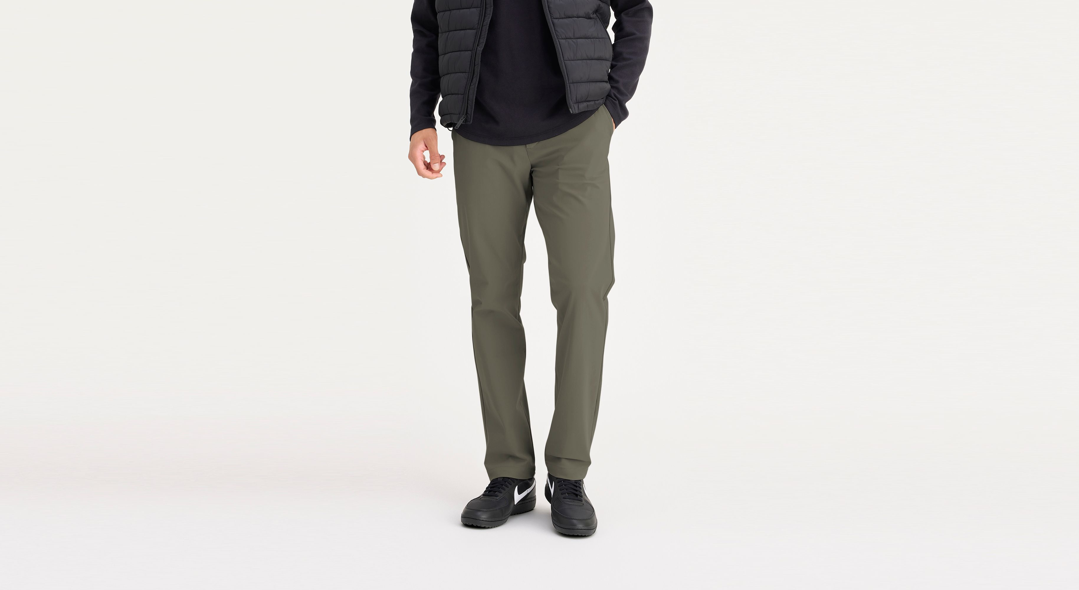 Dockers Go chino slim vert Tea Leaf