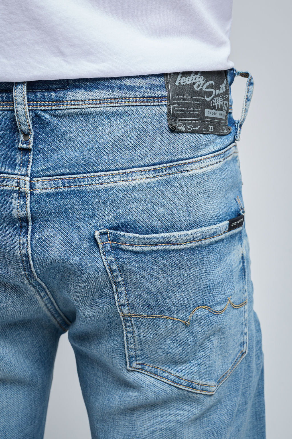 Teddy Smith Reeple Rock jean regular slim vintage dark L32