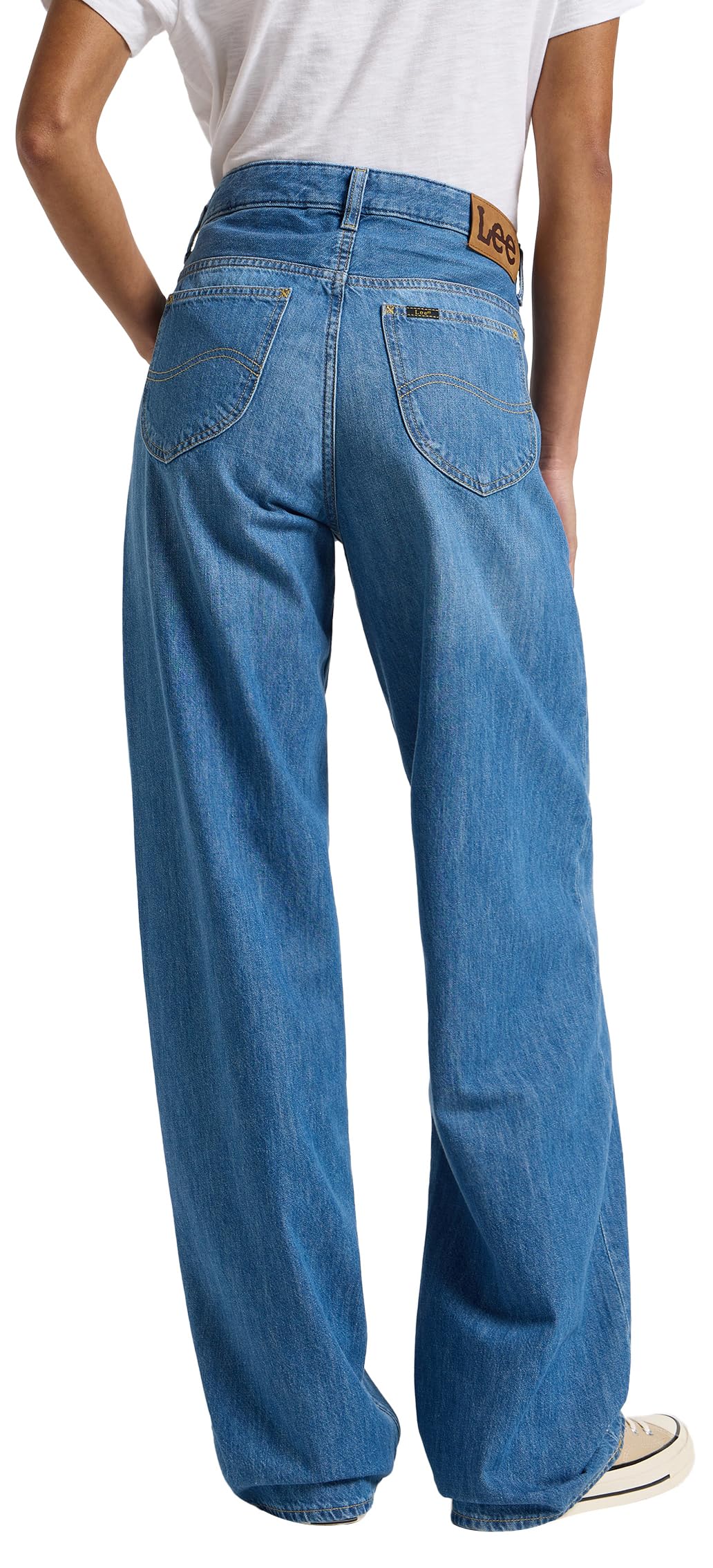 Lee Rider Loose jean femme Quick Take 29W/31L délavé