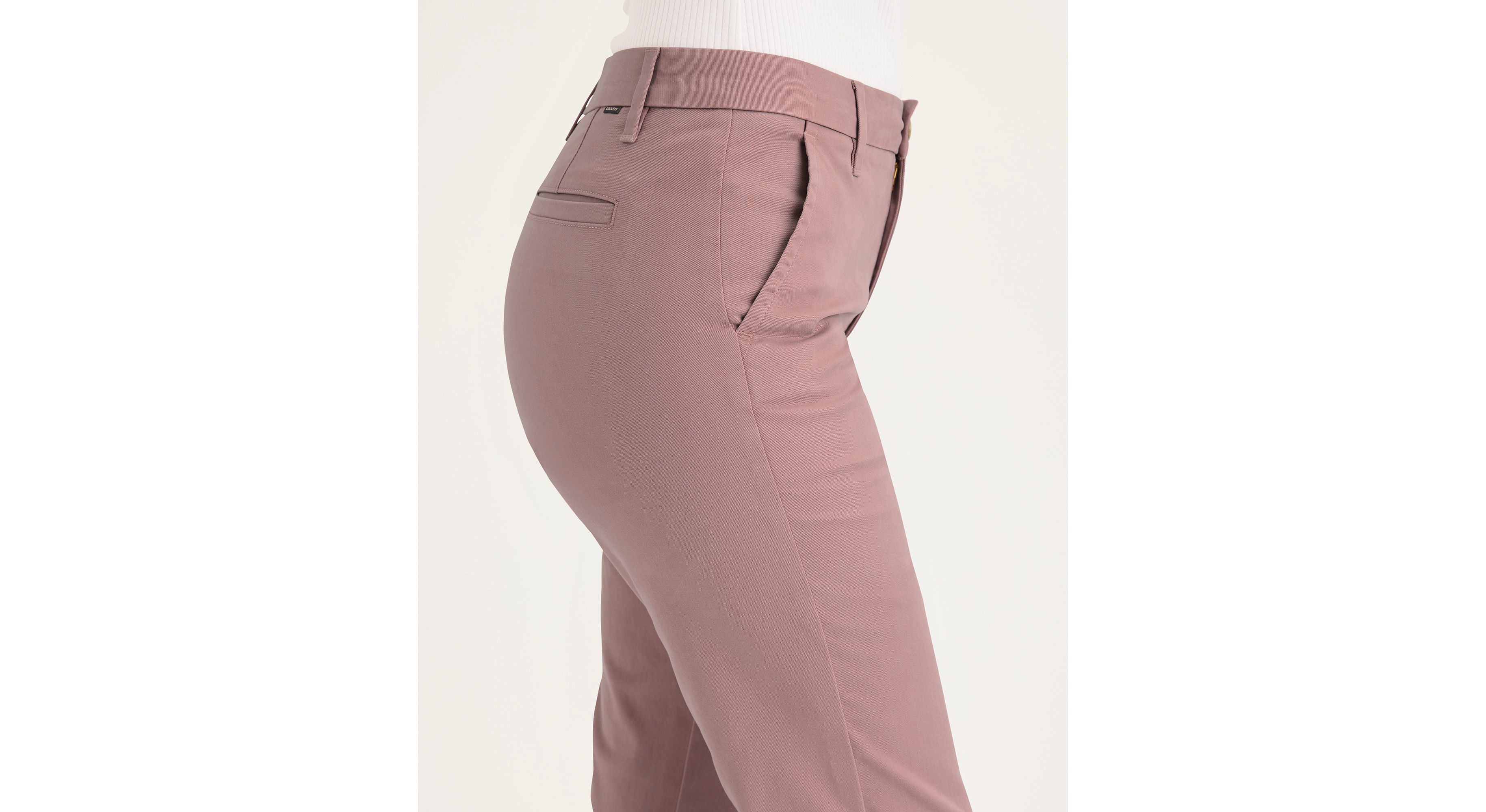 Dockers Weekend Chino Slim Fit pantalon rouge long