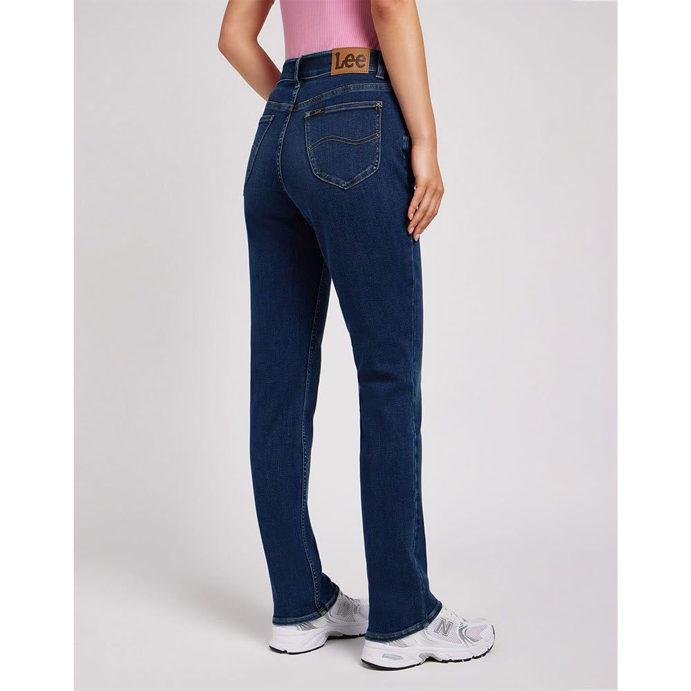 Lee jean femme 33W/33L taille haute coton