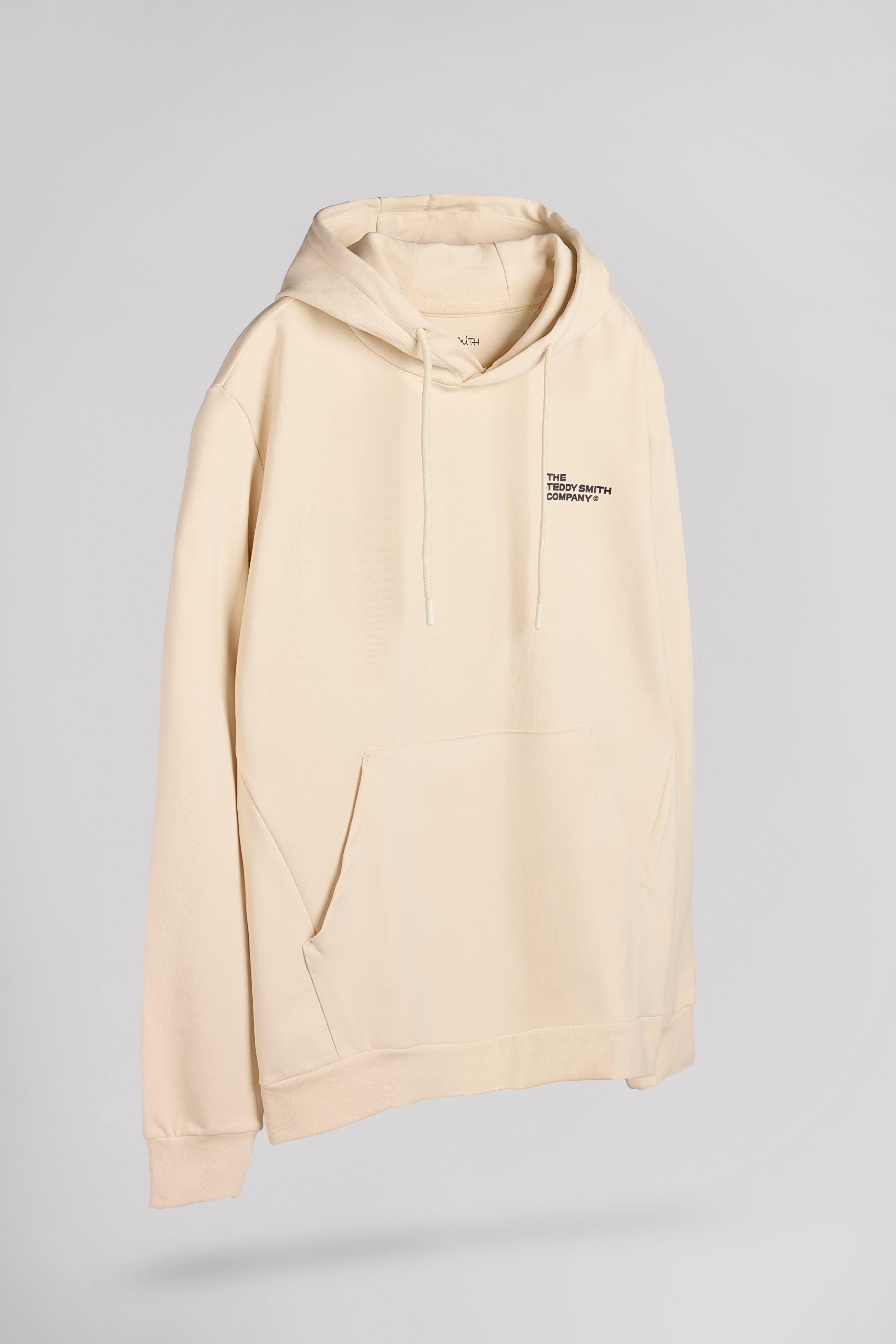 Teddy Smith S-Company Hoody sweat à capuche cream homme coton