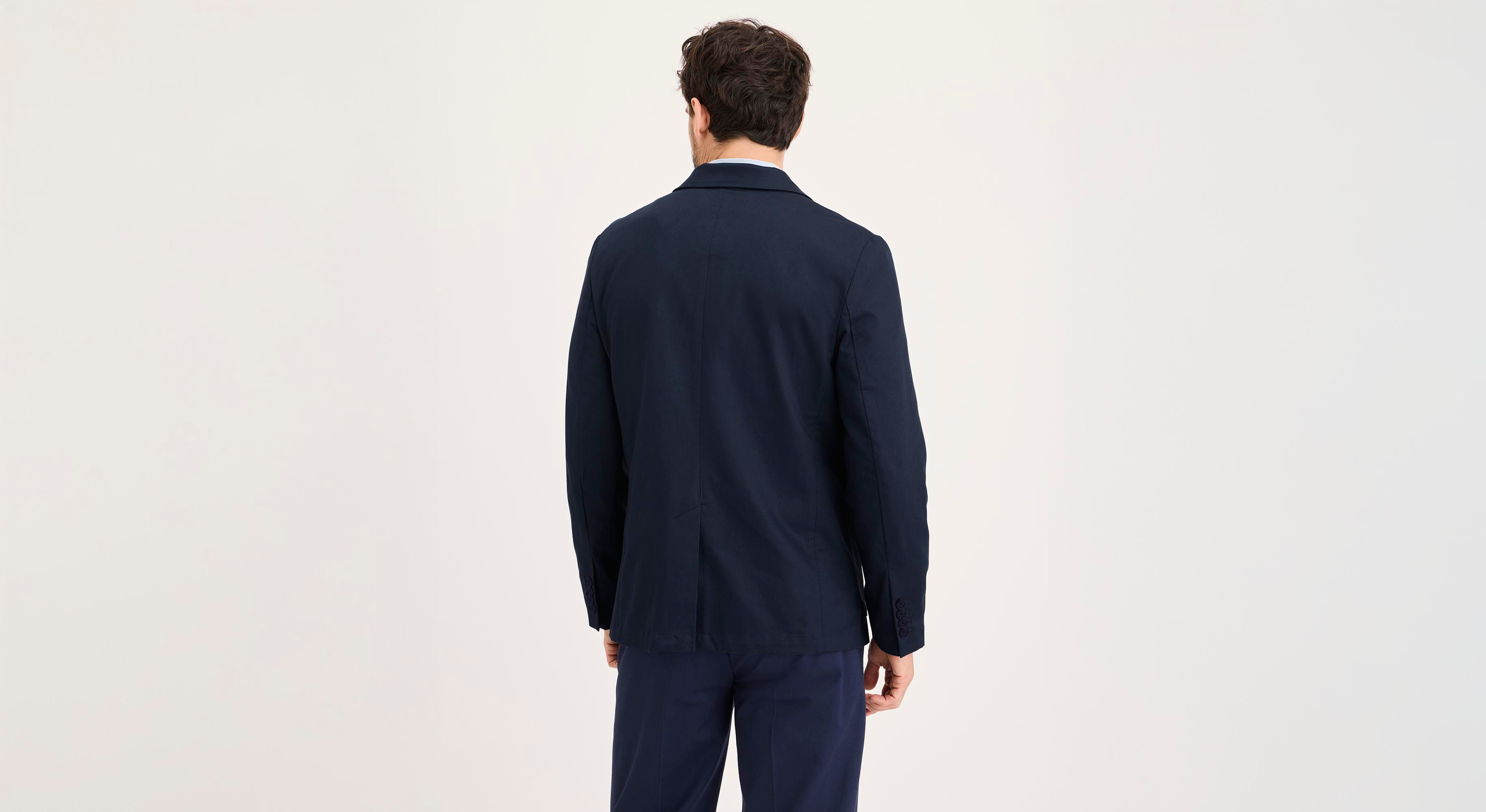 Dockers Signature Refined blazer homme bleu taches