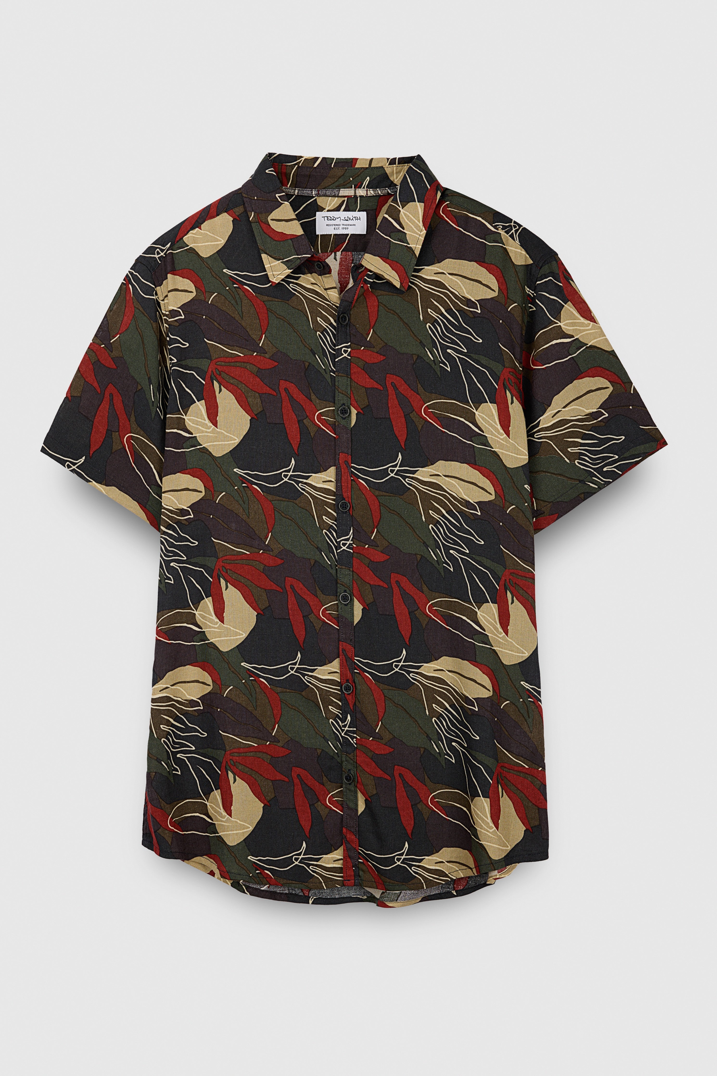 Teddy Smith C-Alberto MC Turbulence chemise homme kaki