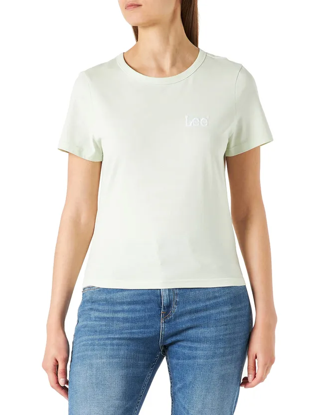 Lee Shrunken Tee t-shirt femme coupe courte coton