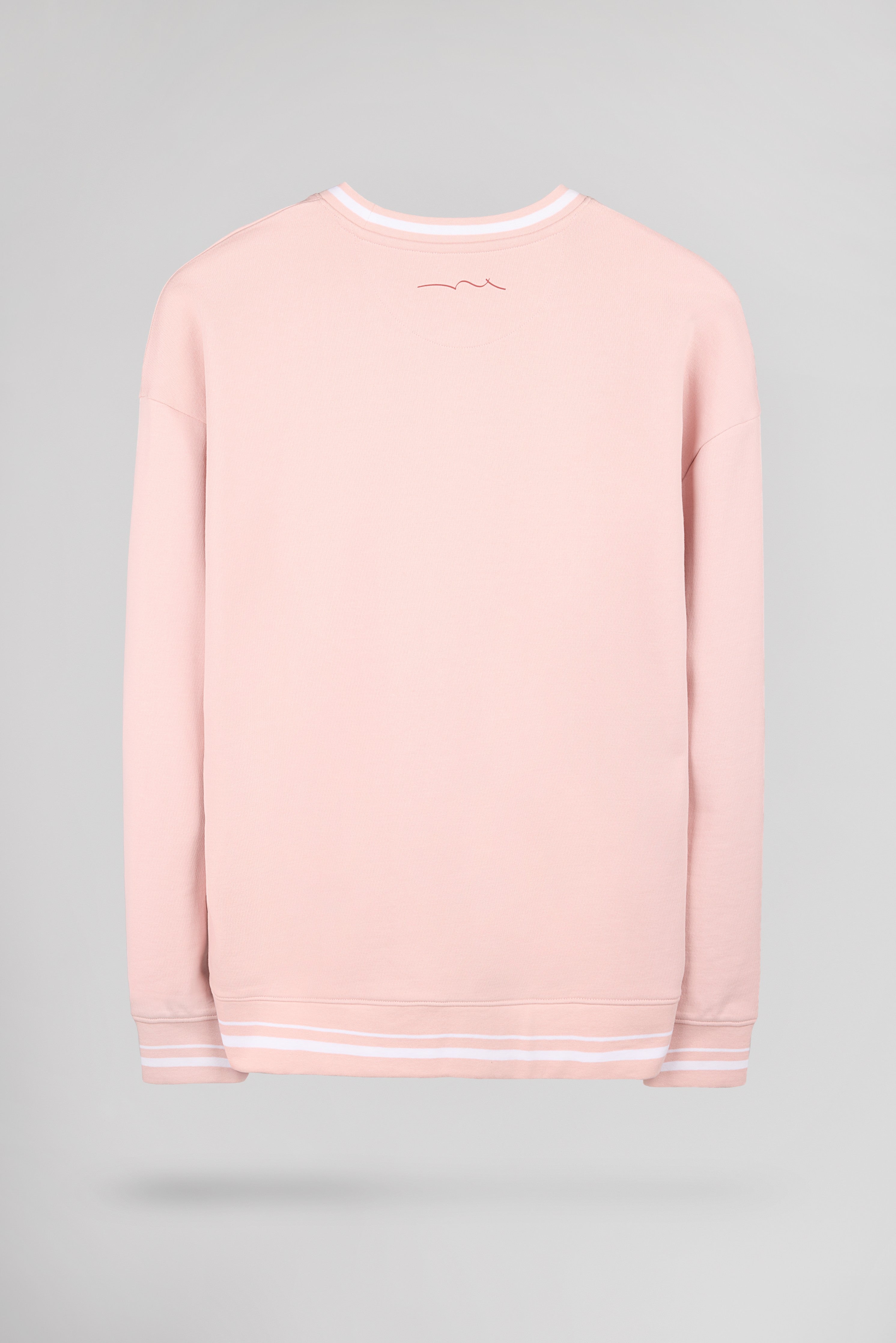Teddy Smith S-House RC sweat rose pastel coton