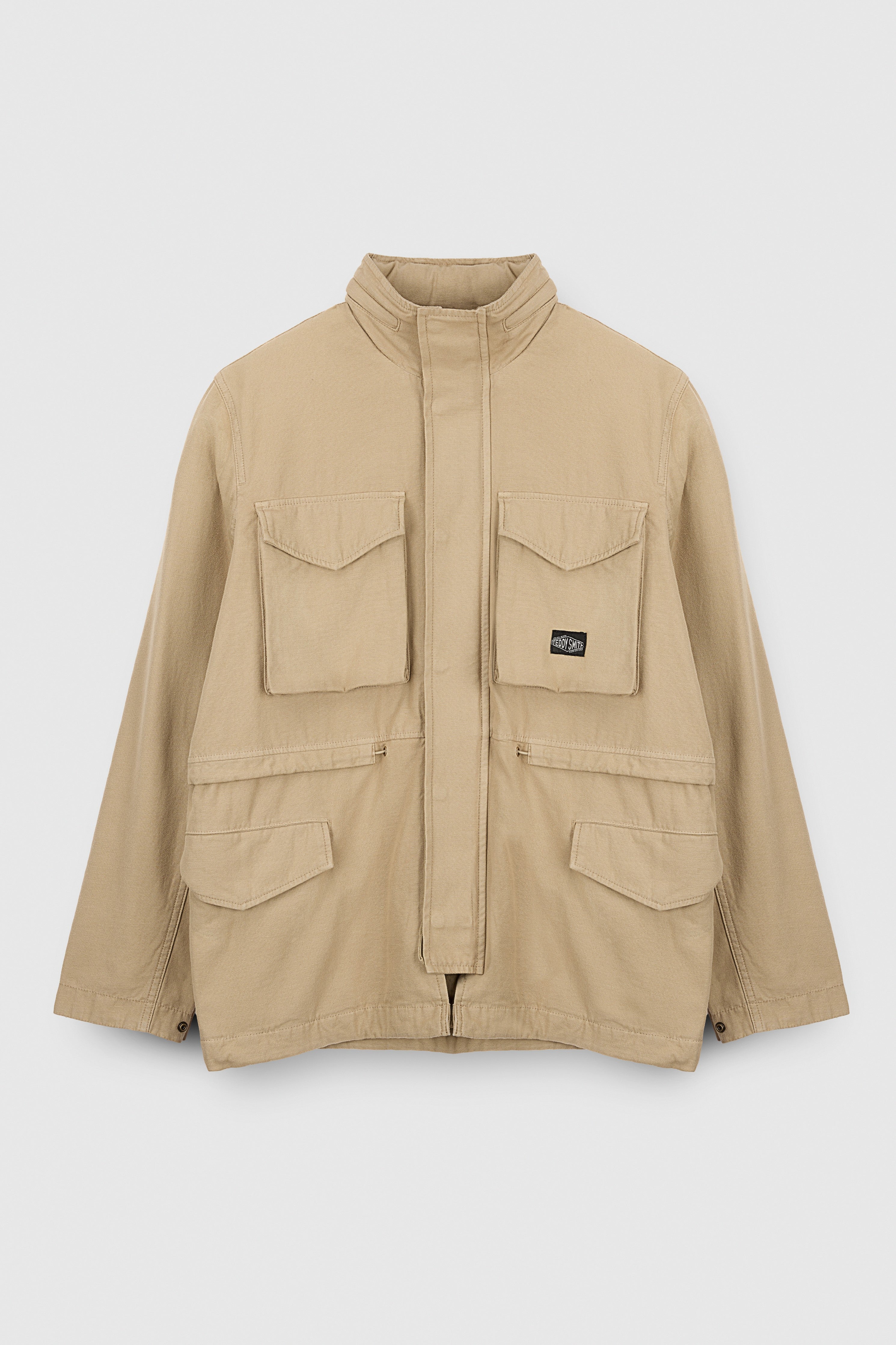 Teddy Smith B-Claven Worker blouson beige homme