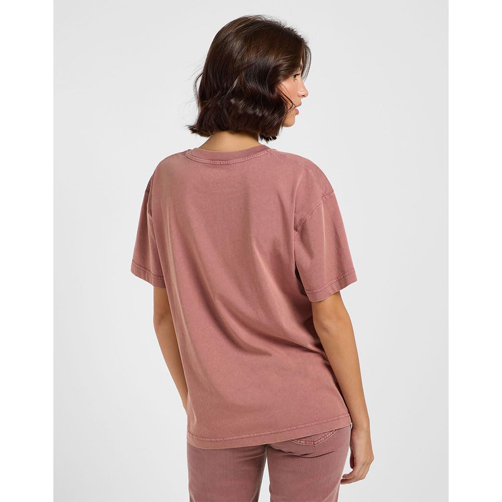 Lee Vintage Tee t-shirt décontracté femme S marron cactus