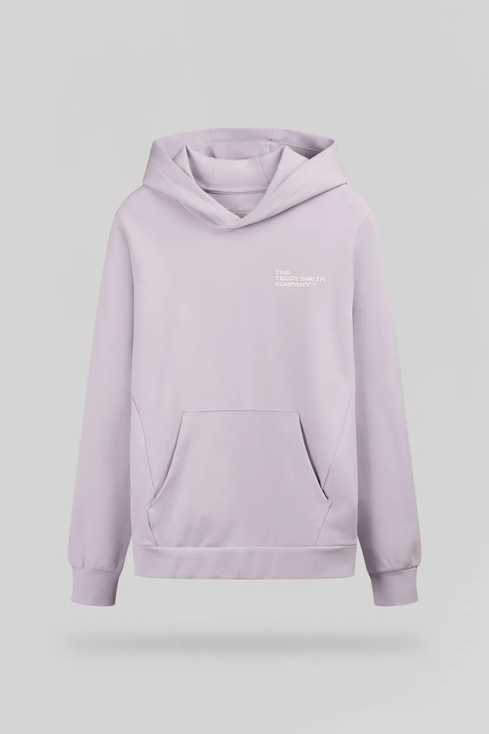Teddy Smith Company sweat capuche lavande garçon