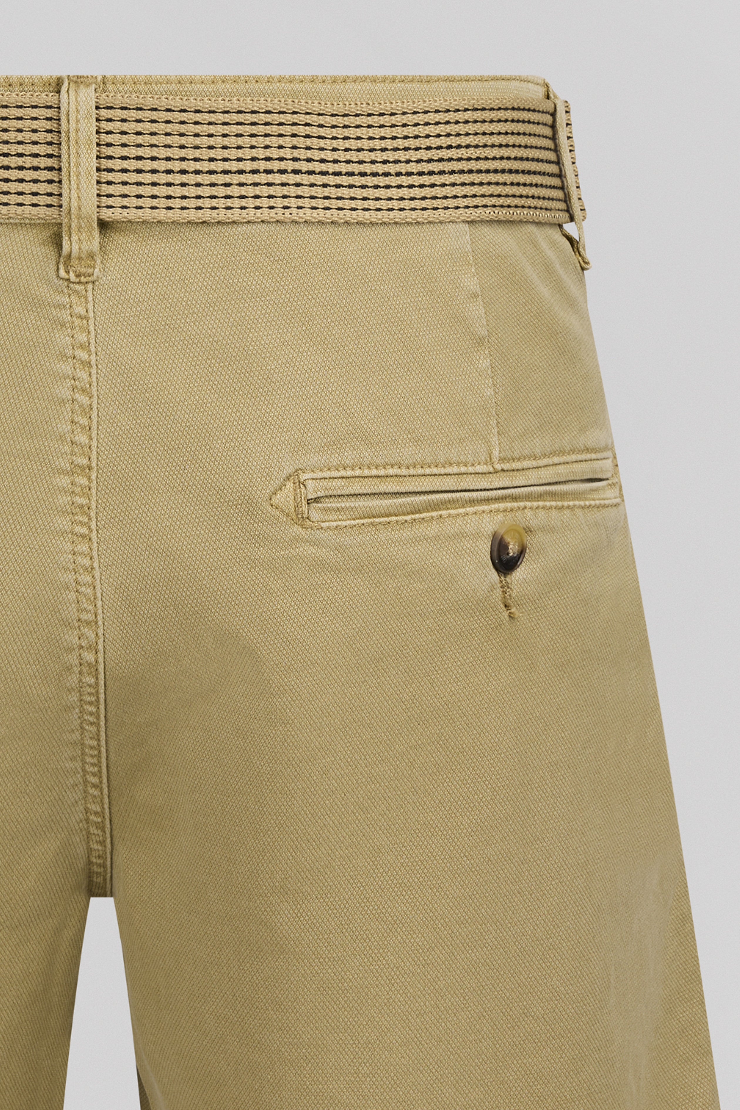 Teddy Smith Staton Chino short beige ceinture amovible