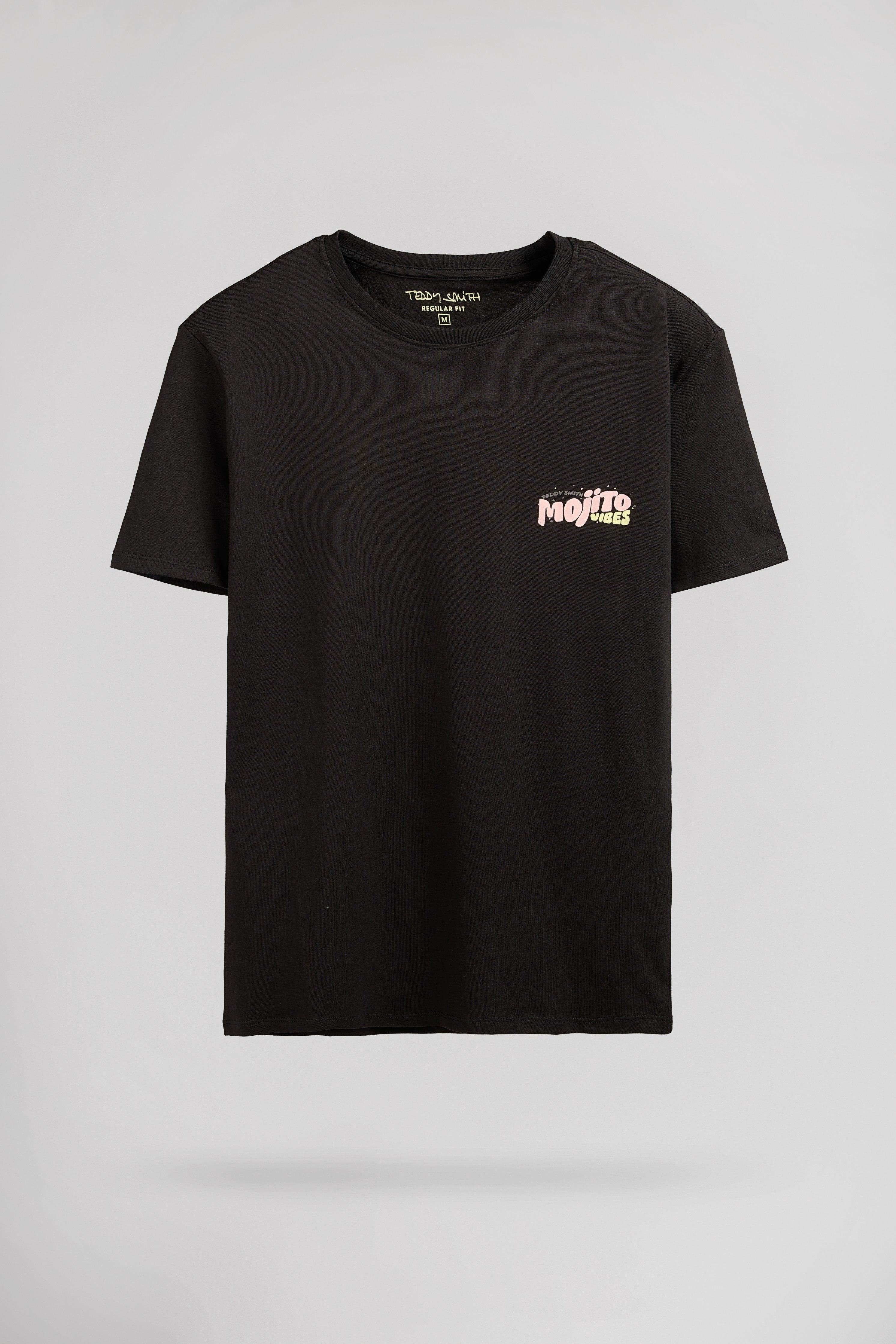Teddy Smith T-Mojito MC Charbon t-shirt homme coton