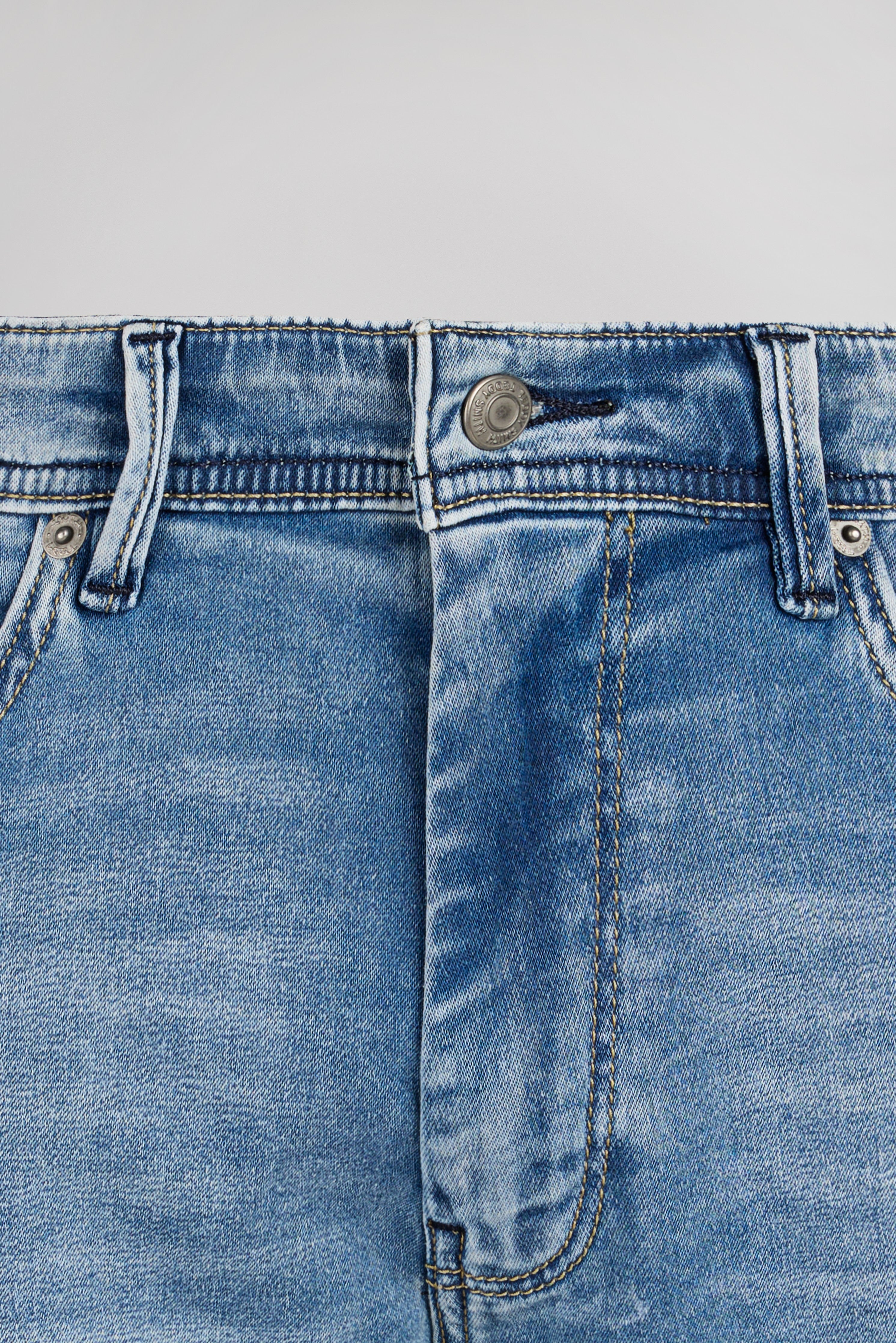 Teddy Smith Scotty 3 bermuda indigo clair sweat denim