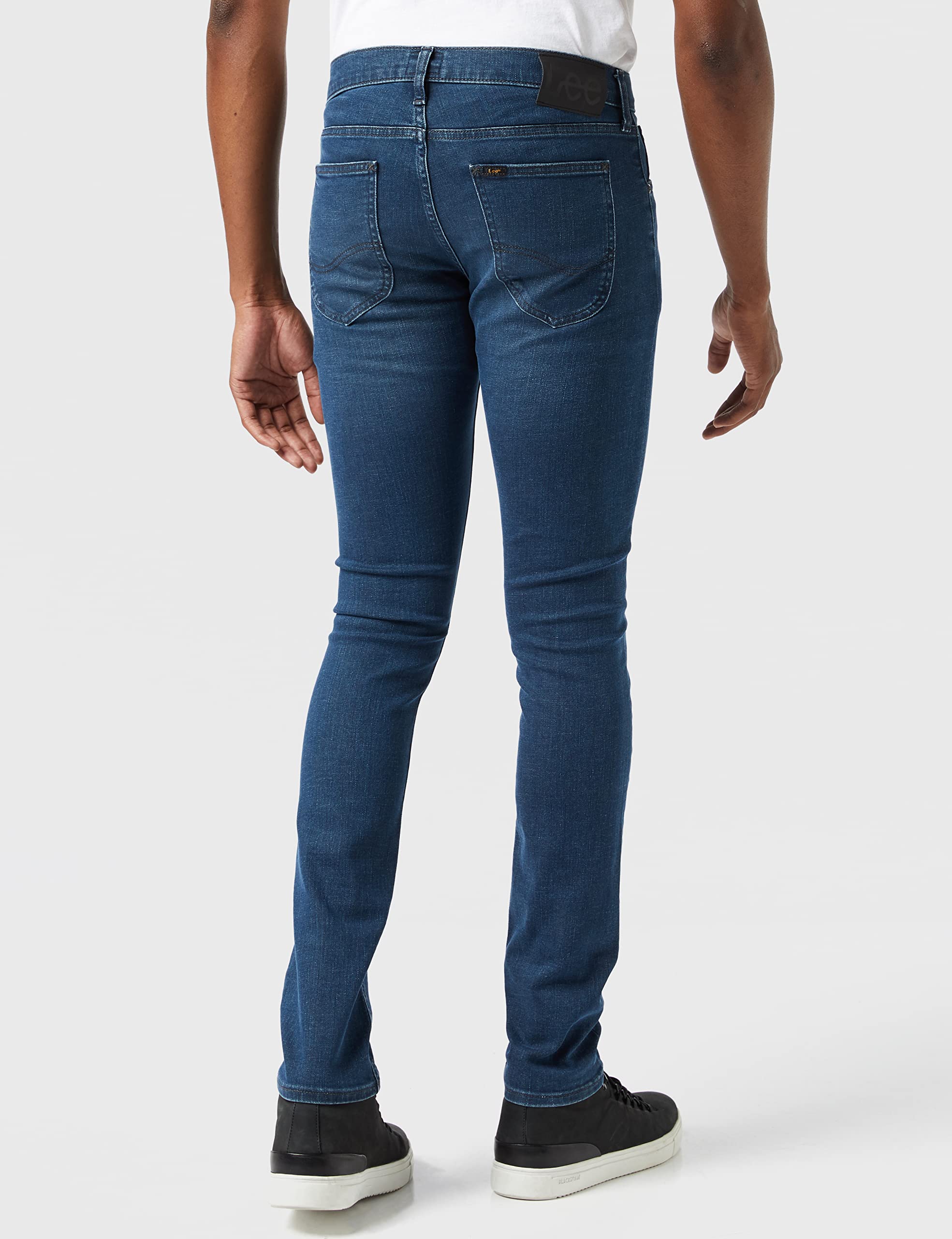 Lee Luke Steel Blue jean homme 30W 34L slim
