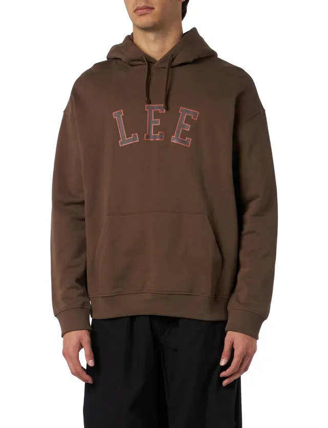 Lee Graphic sweat capuche homme M truffe molleton