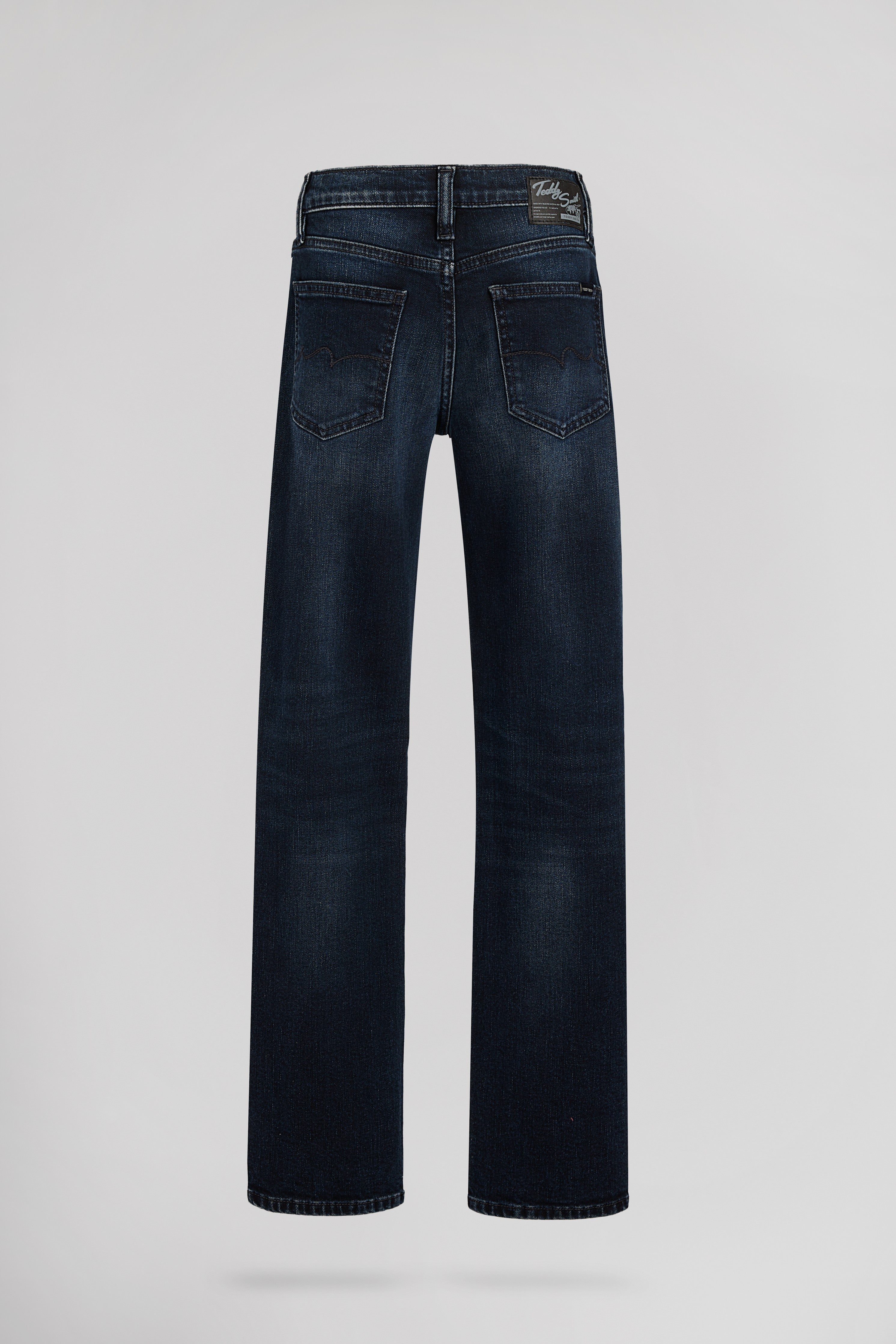 Teddy Smith Straight Boy Jr jean droit deep blue garçon