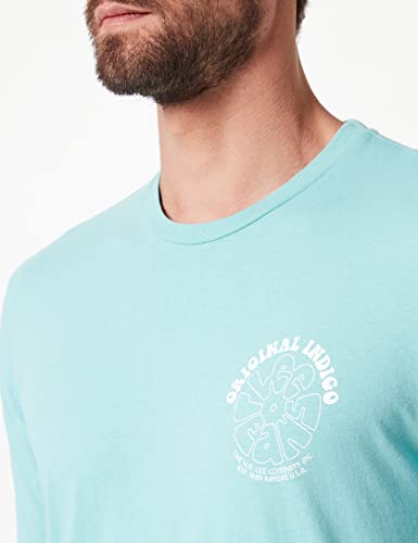 Lee t-shirt homme écru motif années 70