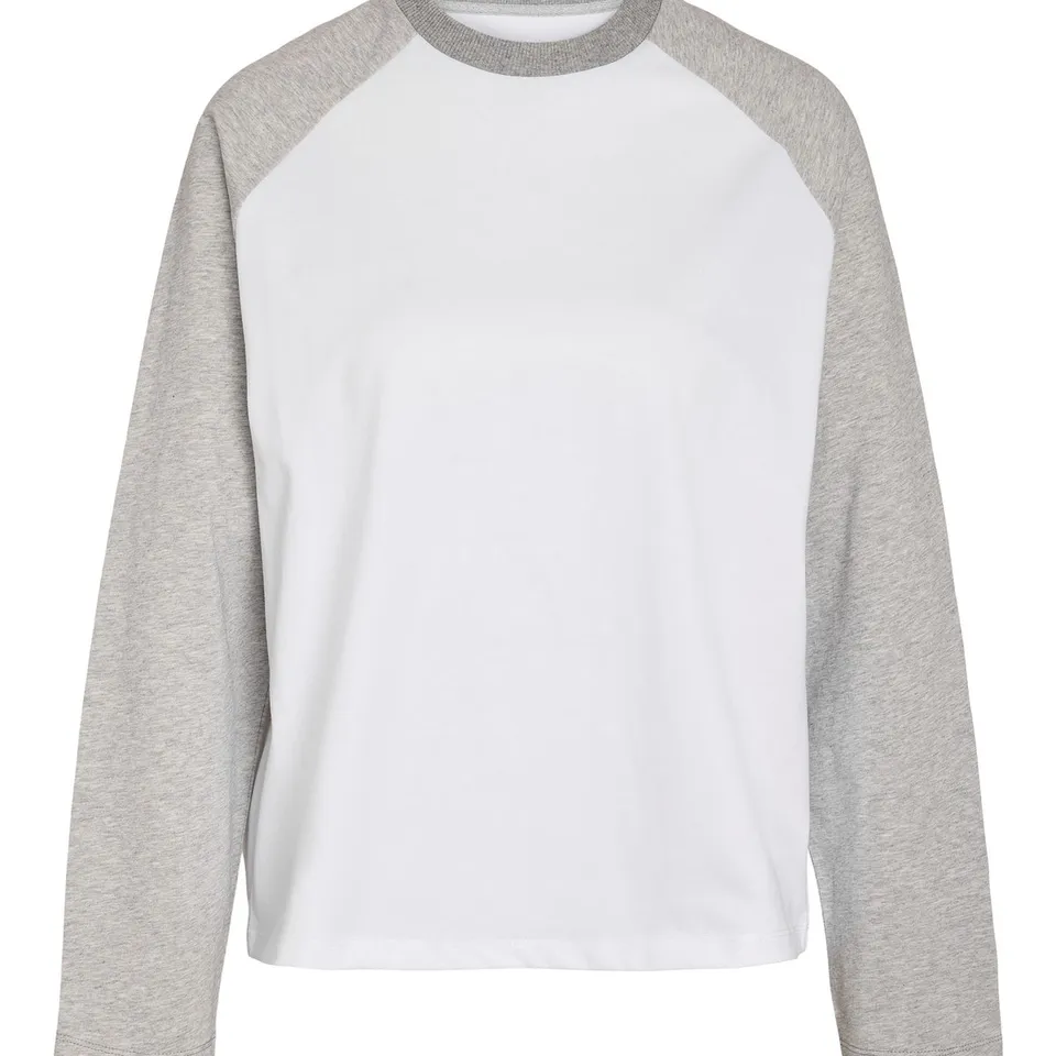 Noisy May top manches longues col rond colorblock