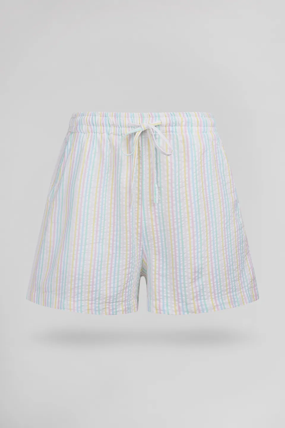 Teddy Smith S-Sublima SH short blanc rayures coton