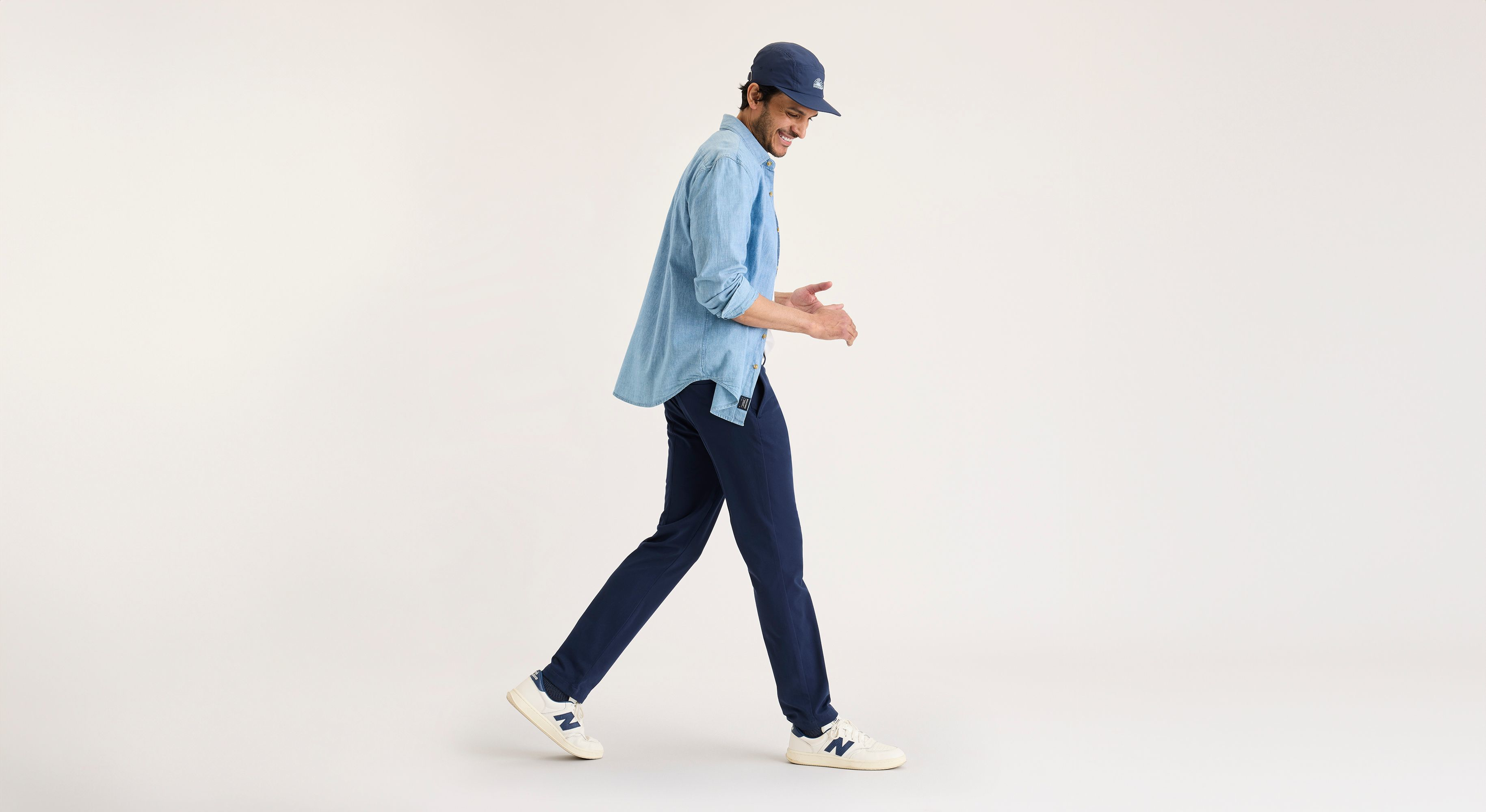 Dockers Go Activeflex chino skinny bleu marine
