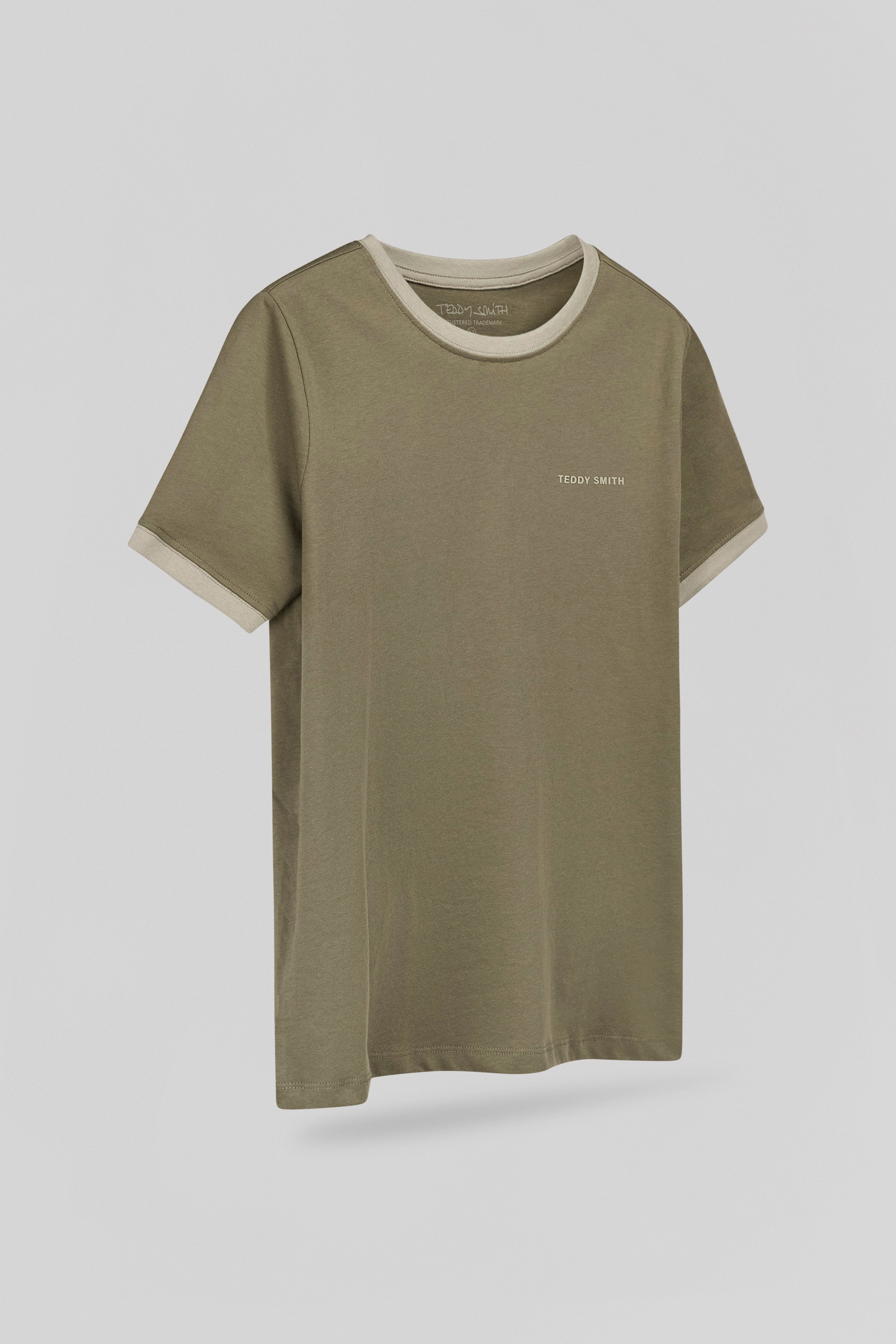 Teddy Smith The Tee 2 t-shirt kaki garçon manches courtes