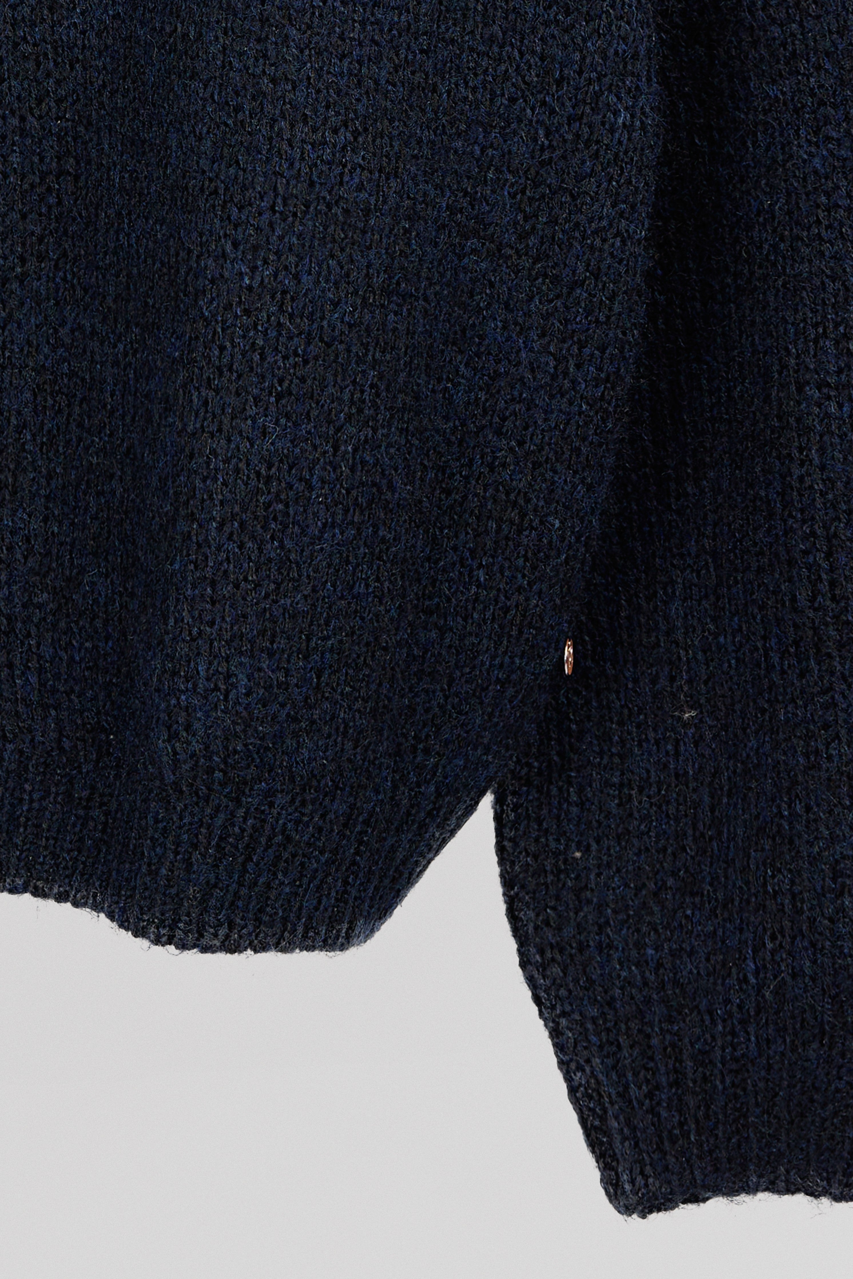 Teddy Smith P-Maggie pull col V femme navy 10% laine