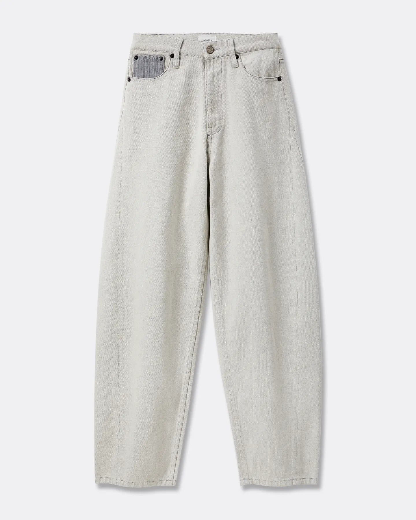Labdip Osaka Jean Ballon Femme Undyed Granit Coton