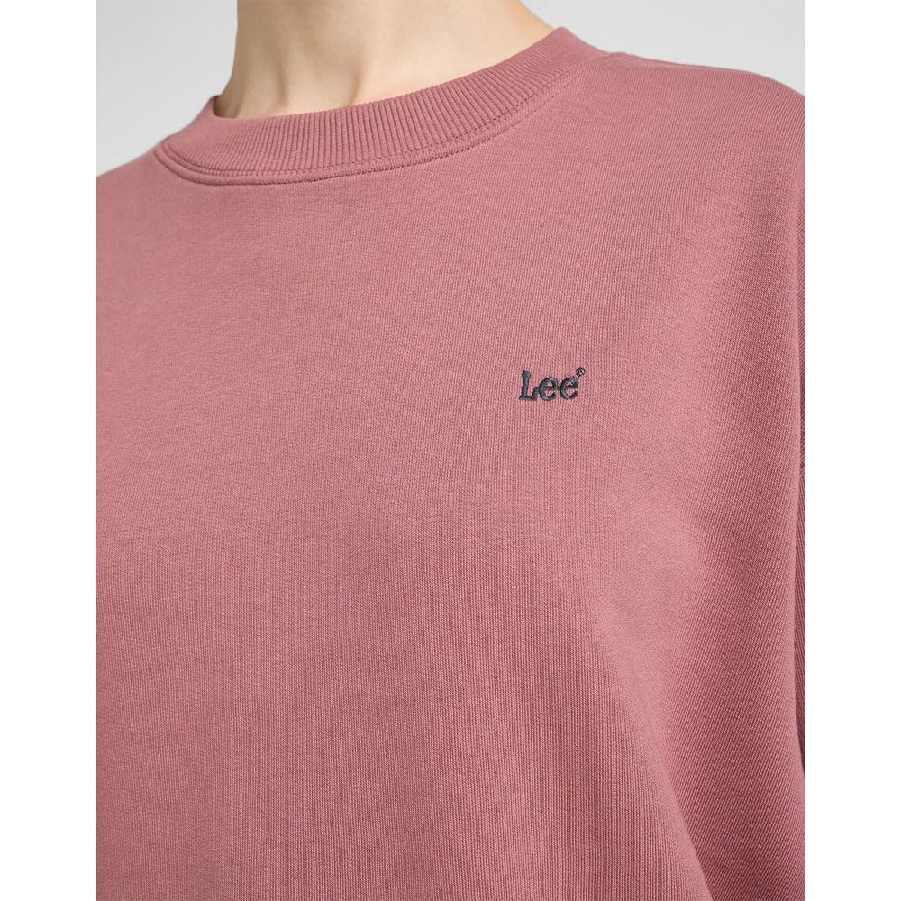 Lee Raglan Crew SWS sweat femme marron luxueux polaire