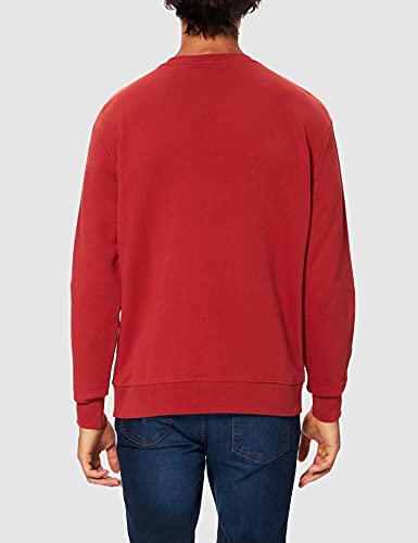 Lee Circle sweat rouge ocre molleton coton
