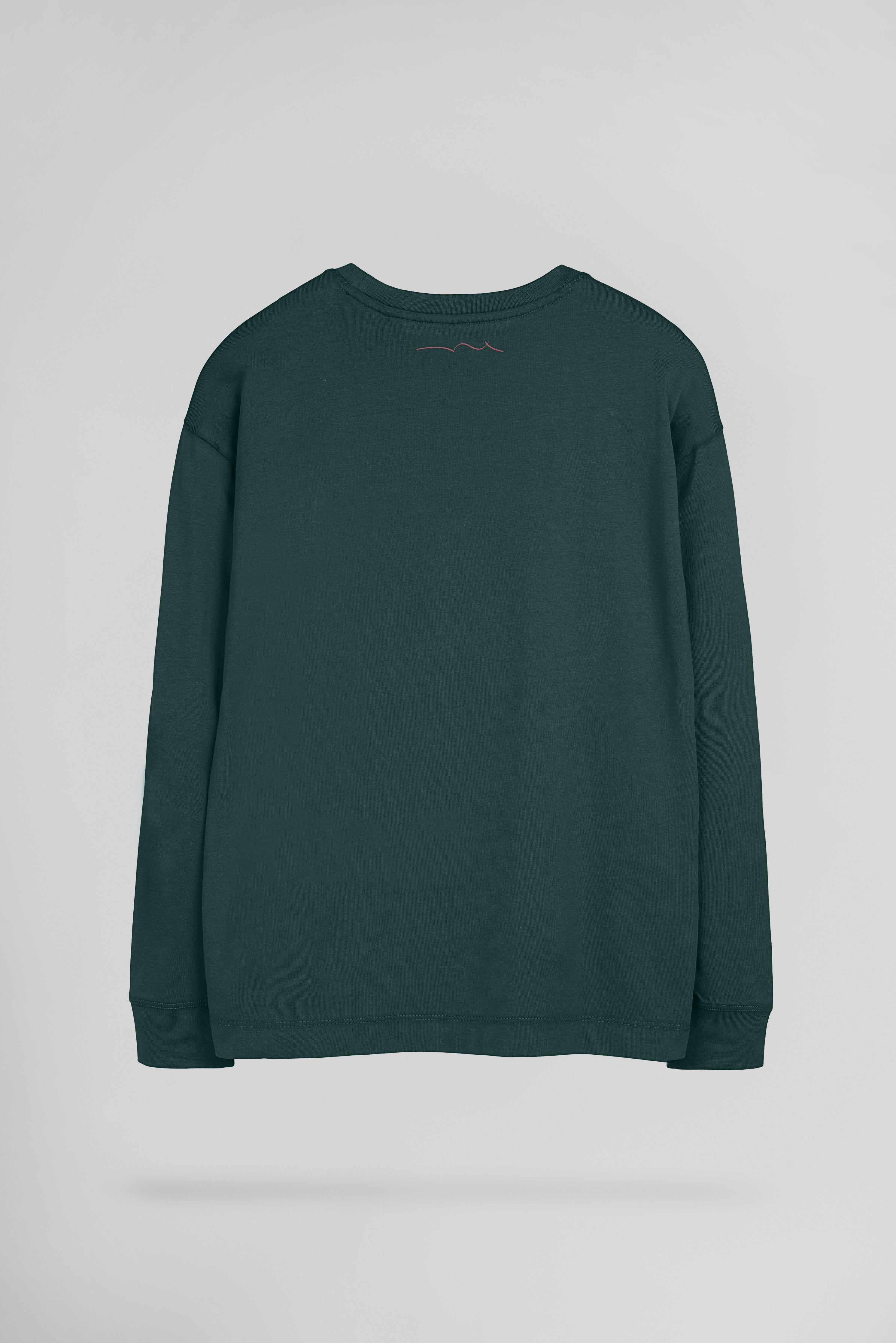 Teddy Smith T-Jim ML Jr T-shirt Vert Pin Garçon Coton