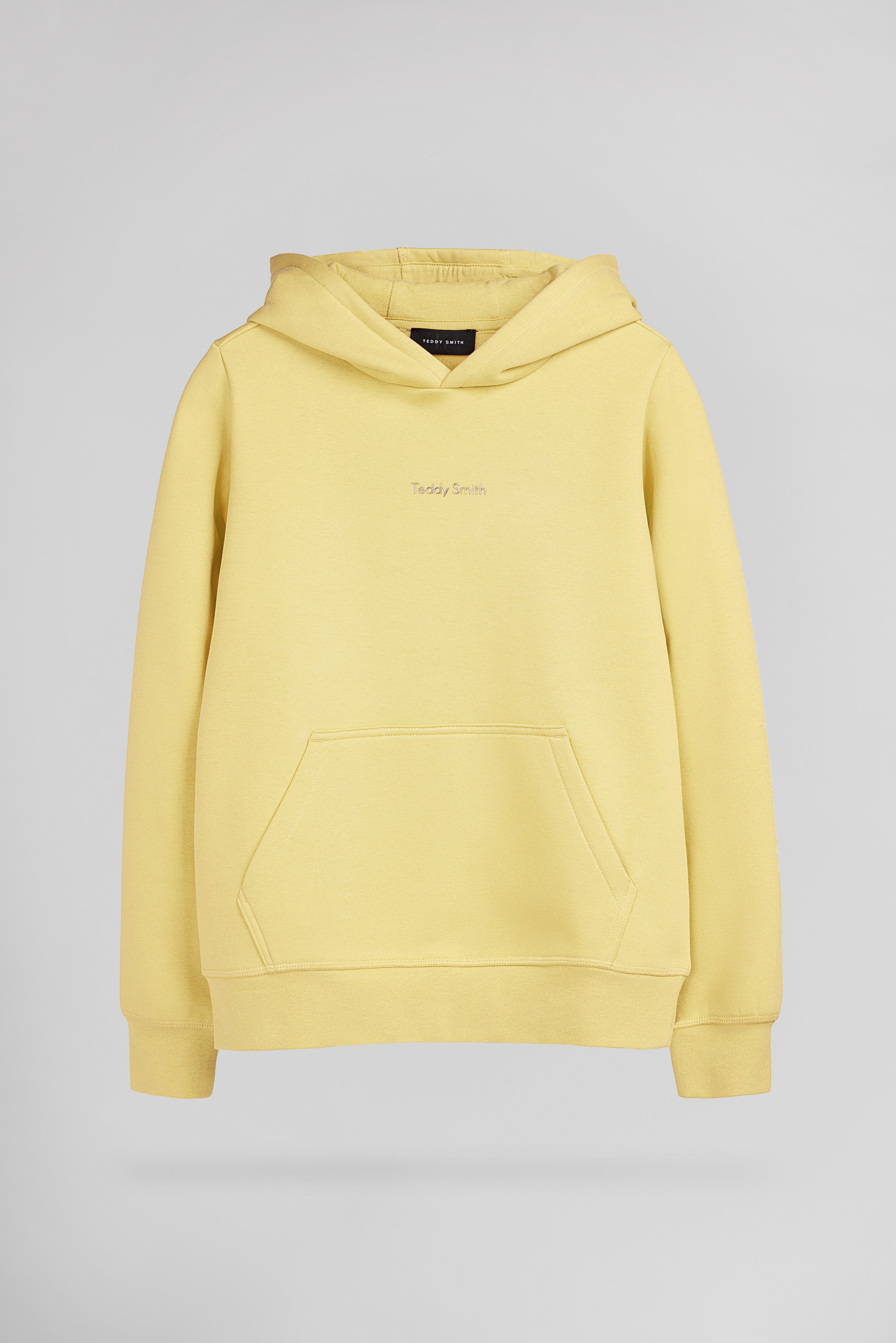 Teddy Smith S-Solene Hoody JR sweat capuche jaune citron fille