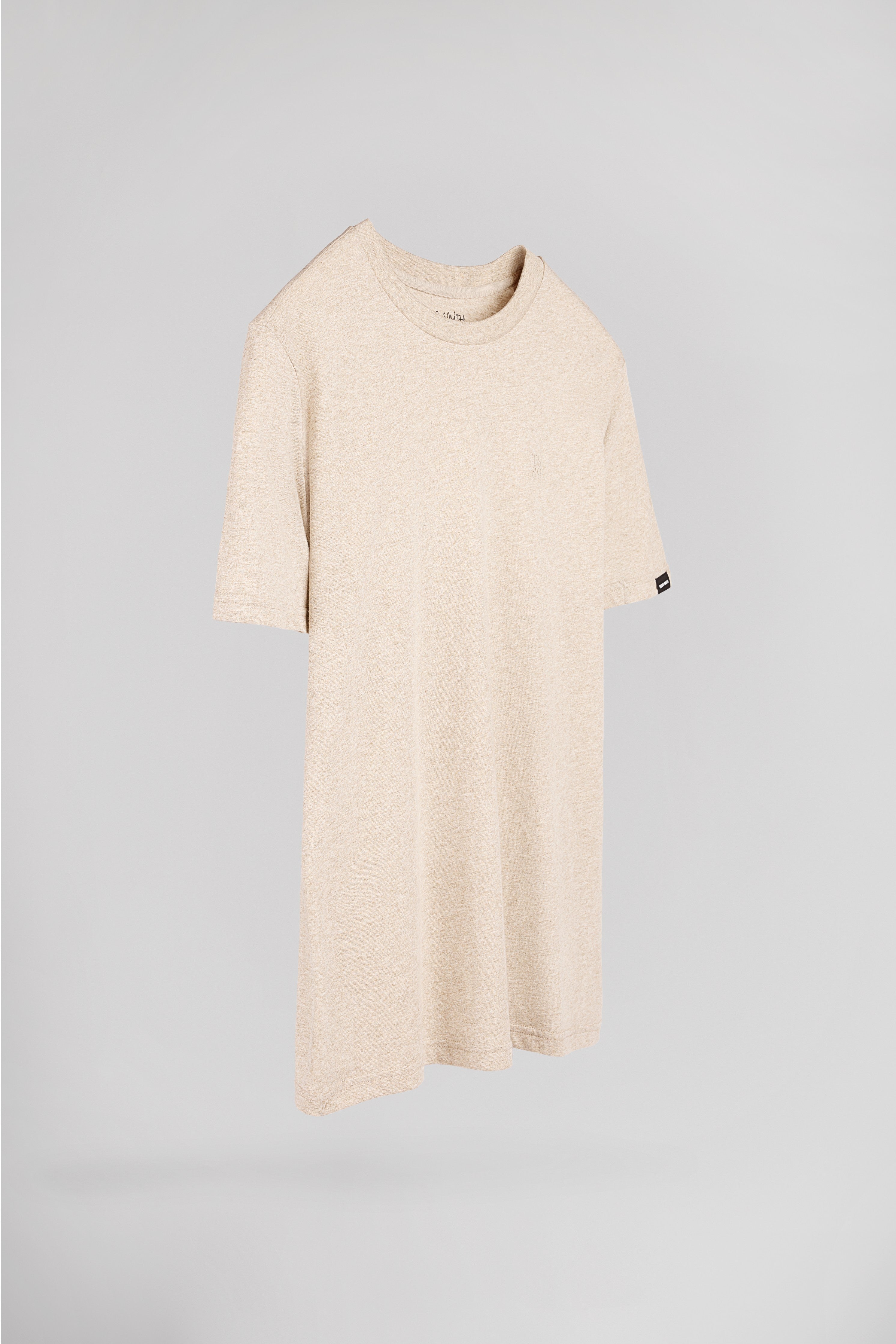 Teddy Smith T-Narvik MC t-shirt homme cream chiné