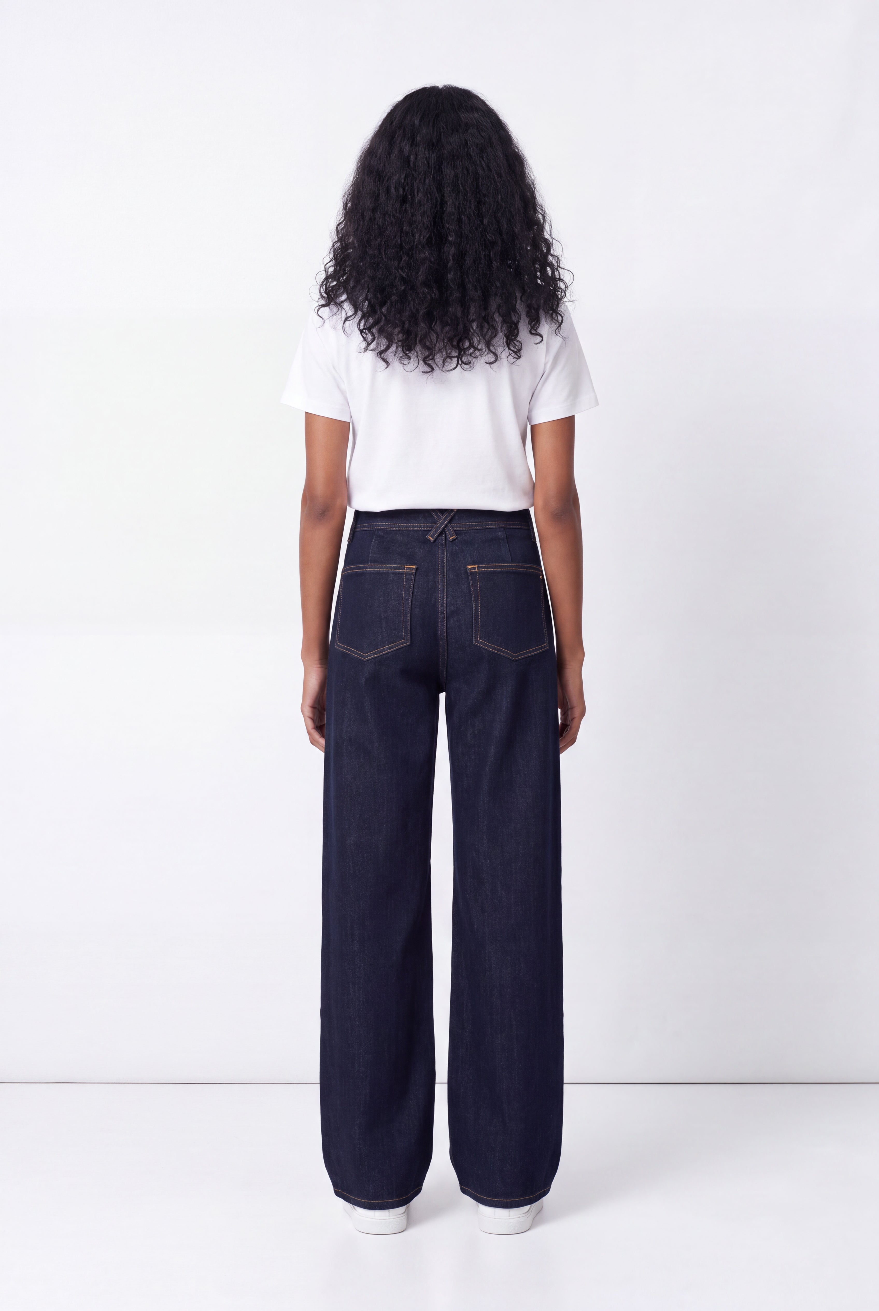 Teddy Smith P-Josefa 4PP jean flare dark blue taille haute